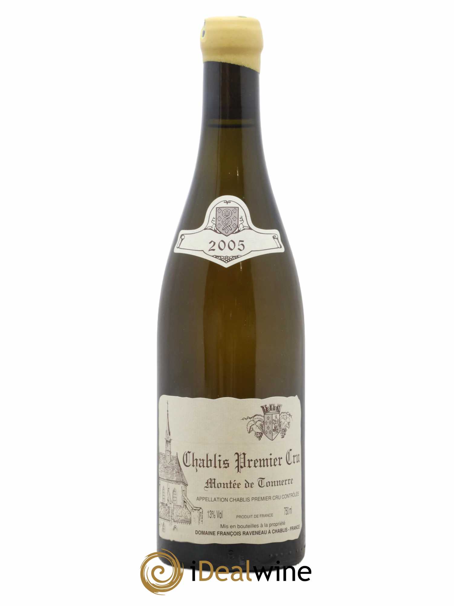 Chablis 1er Cru Montée de Tonnerre Raveneau (Domaine) 2005 - Lot de 1 bouteille - 0