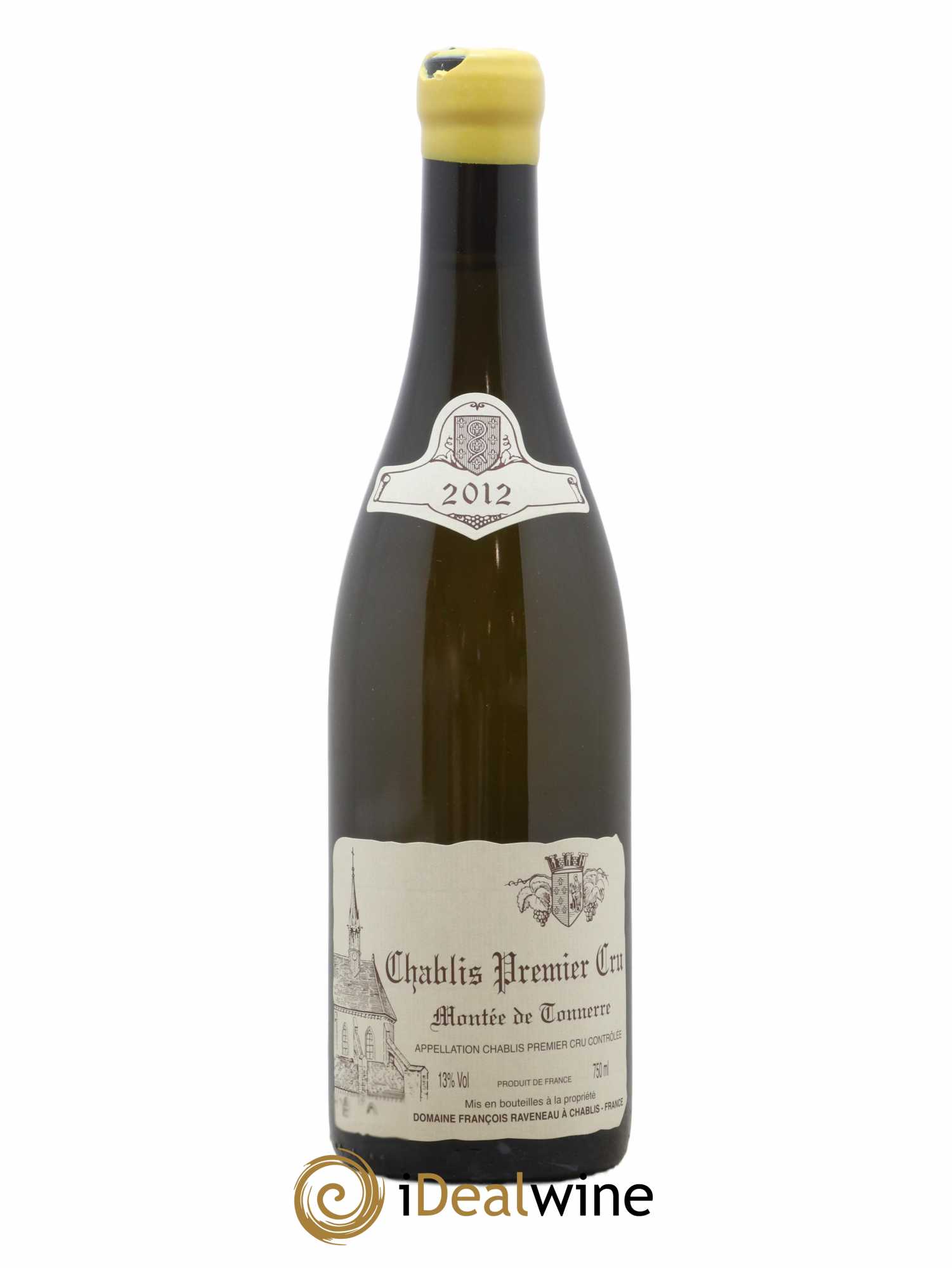 Chablis 1er Cru Montée de Tonnerre Raveneau (Domaine) (sans prix de réserve) 2012 - Lot de 1 bouteille - 0
