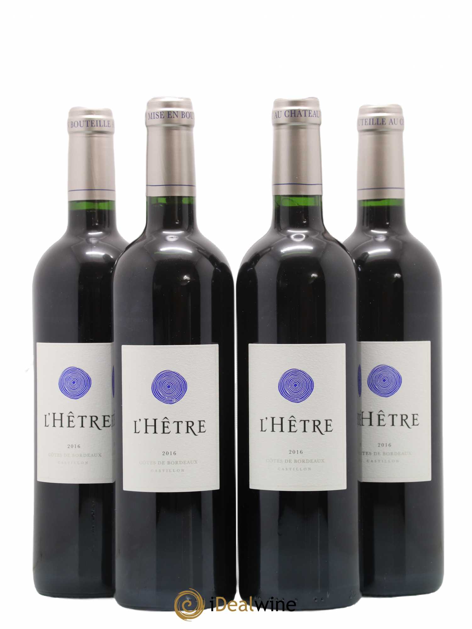 L'Hêtre (sans prix de réserve) 2016 - Lot de 4 bouteilles - 0