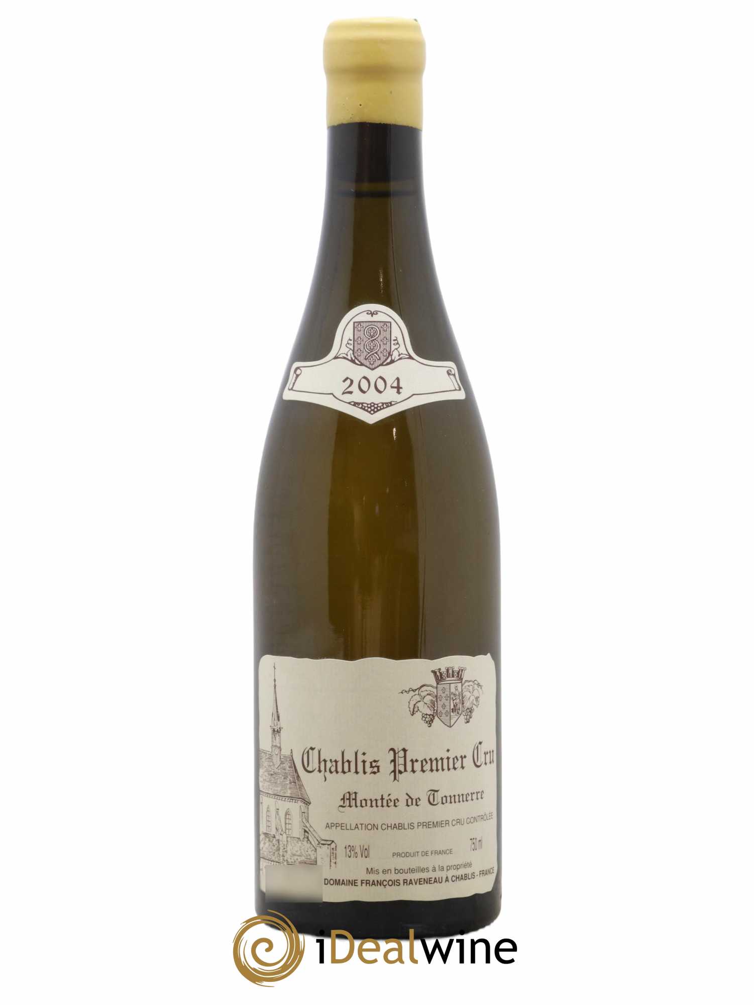 Chablis 1er Cru Montée de Tonnerre Raveneau (Domaine) (sans prix de réserve) 2004 - Lot de 1 bouteille - 0
