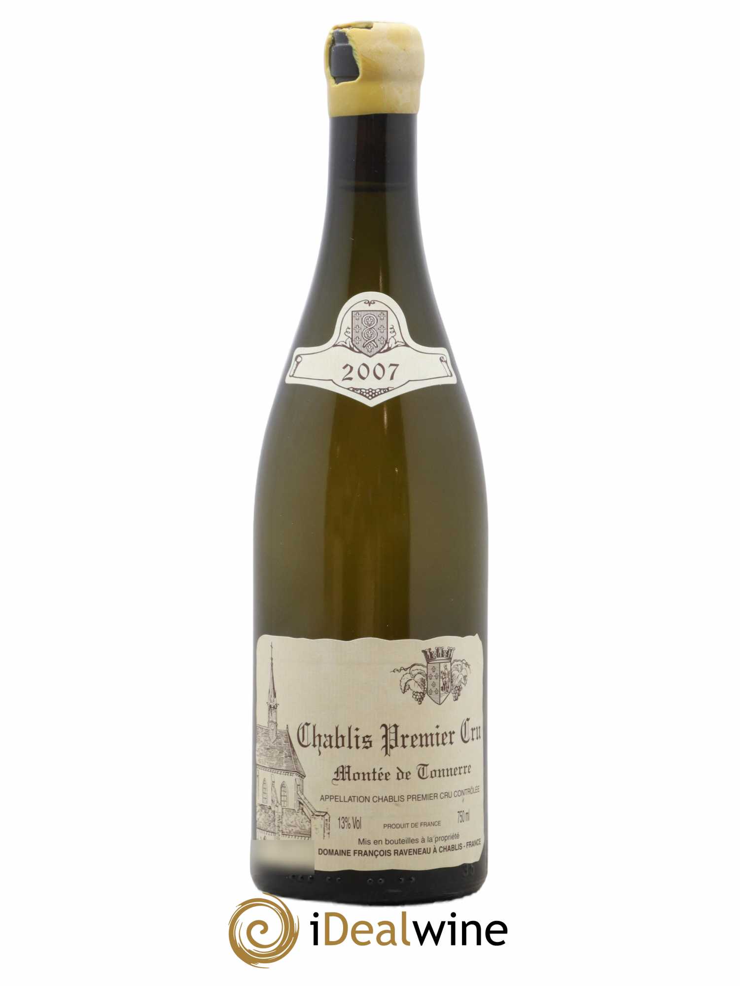 Chablis 1er Cru Montée de Tonnerre Raveneau (Domaine) 2007 - Lot de 1 bouteille - 0