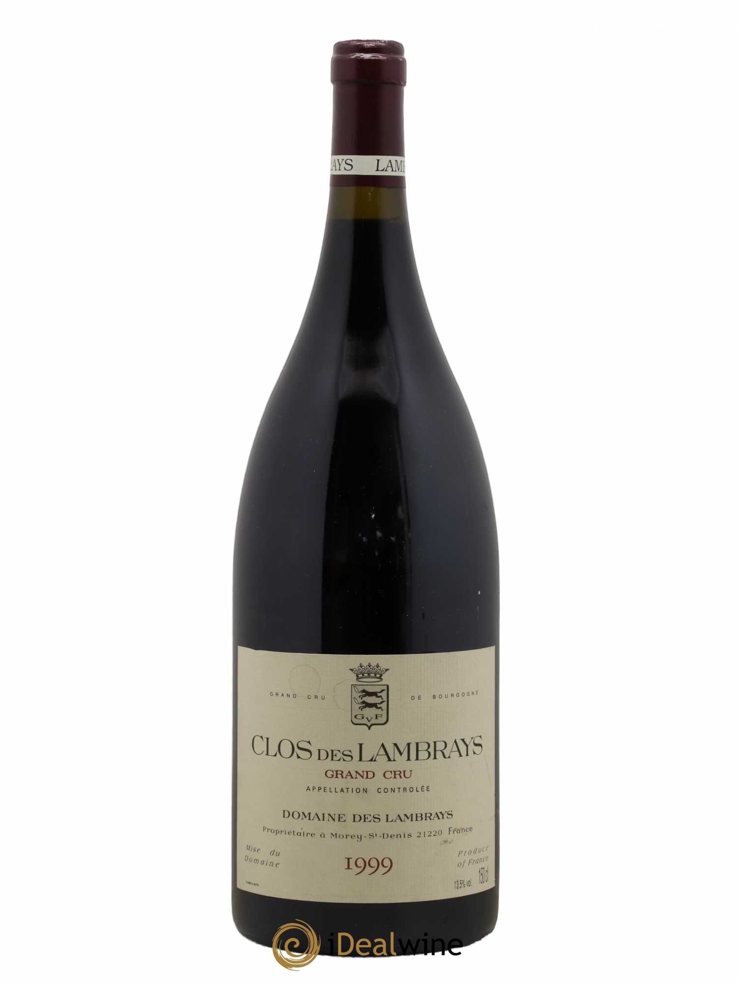 Clos des Lambrays Grand Cru Domaine des Lambrays 1999 - Lot de 1 magnum - 0