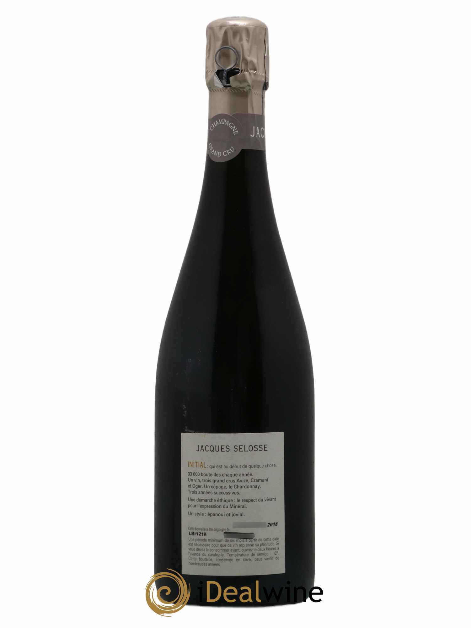 Initial Brut Jacques Selosse - Lot de 1 bouteille - 1