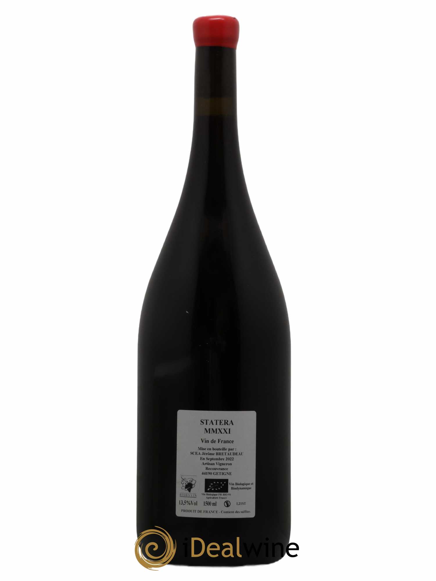 Vin de France Statera Jérôme Bretaudeau - Domaine de Bellevue 2021 - Lot de 1 magnum - 1