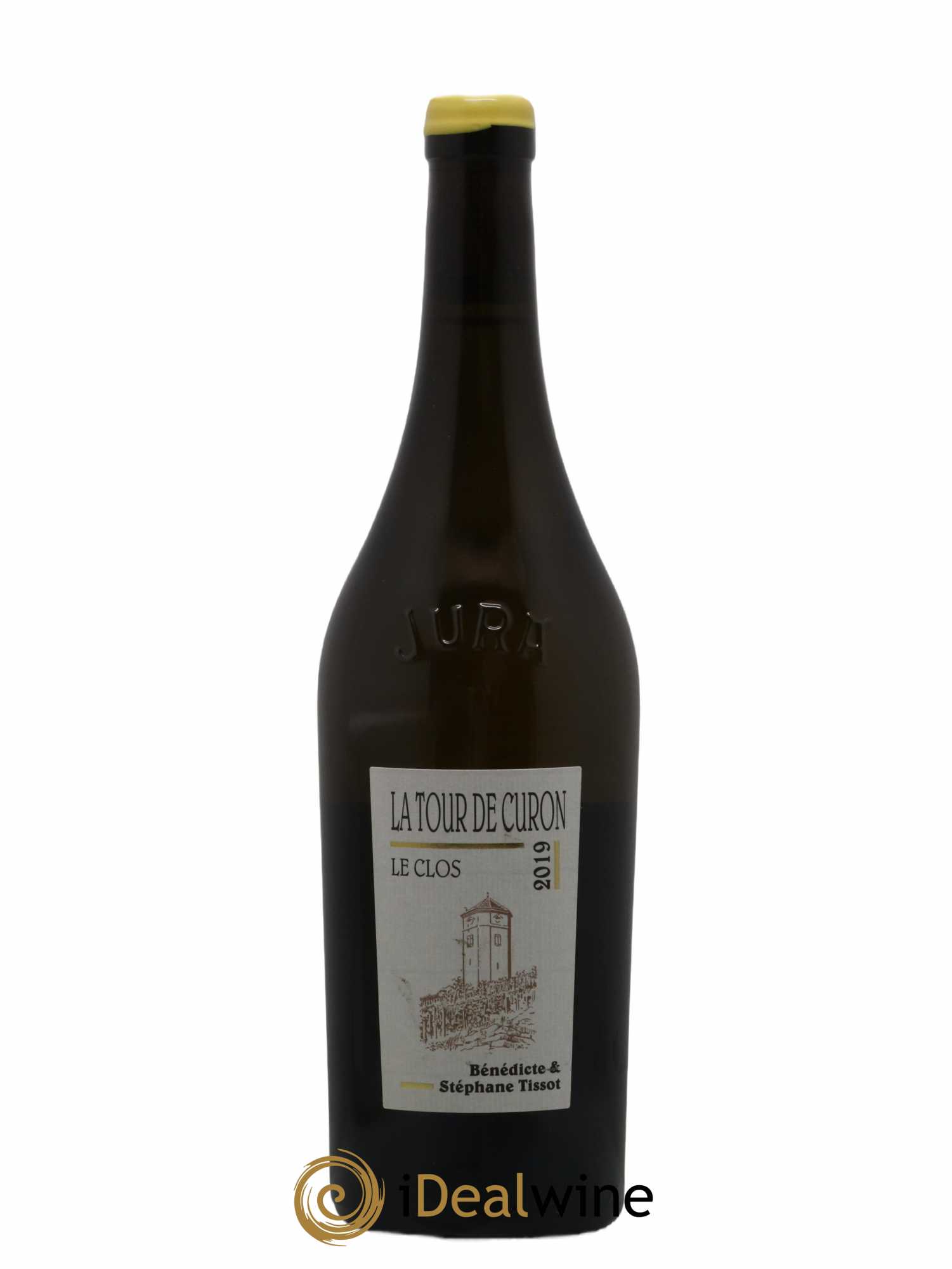Arbois Chardonnay Le Clos de la Tour de Curon Bénédicte et Stéphane Tissot 2019 - Lot de 1 bouteille - 0