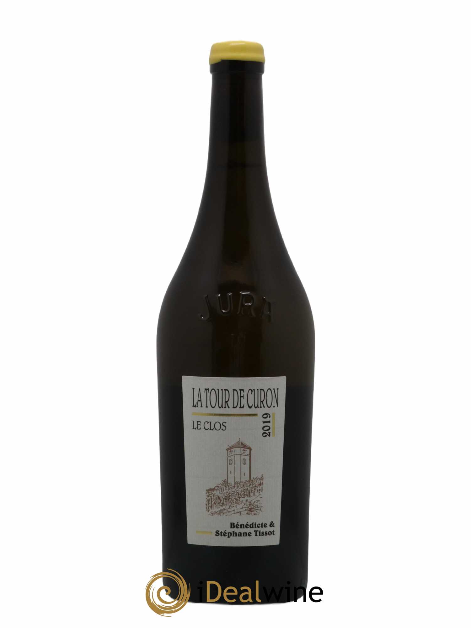 Arbois Chardonnay Le Clos de la Tour de Curon Bénédicte et Stéphane Tissot 2019 - Posten von 1 Flasche - 0