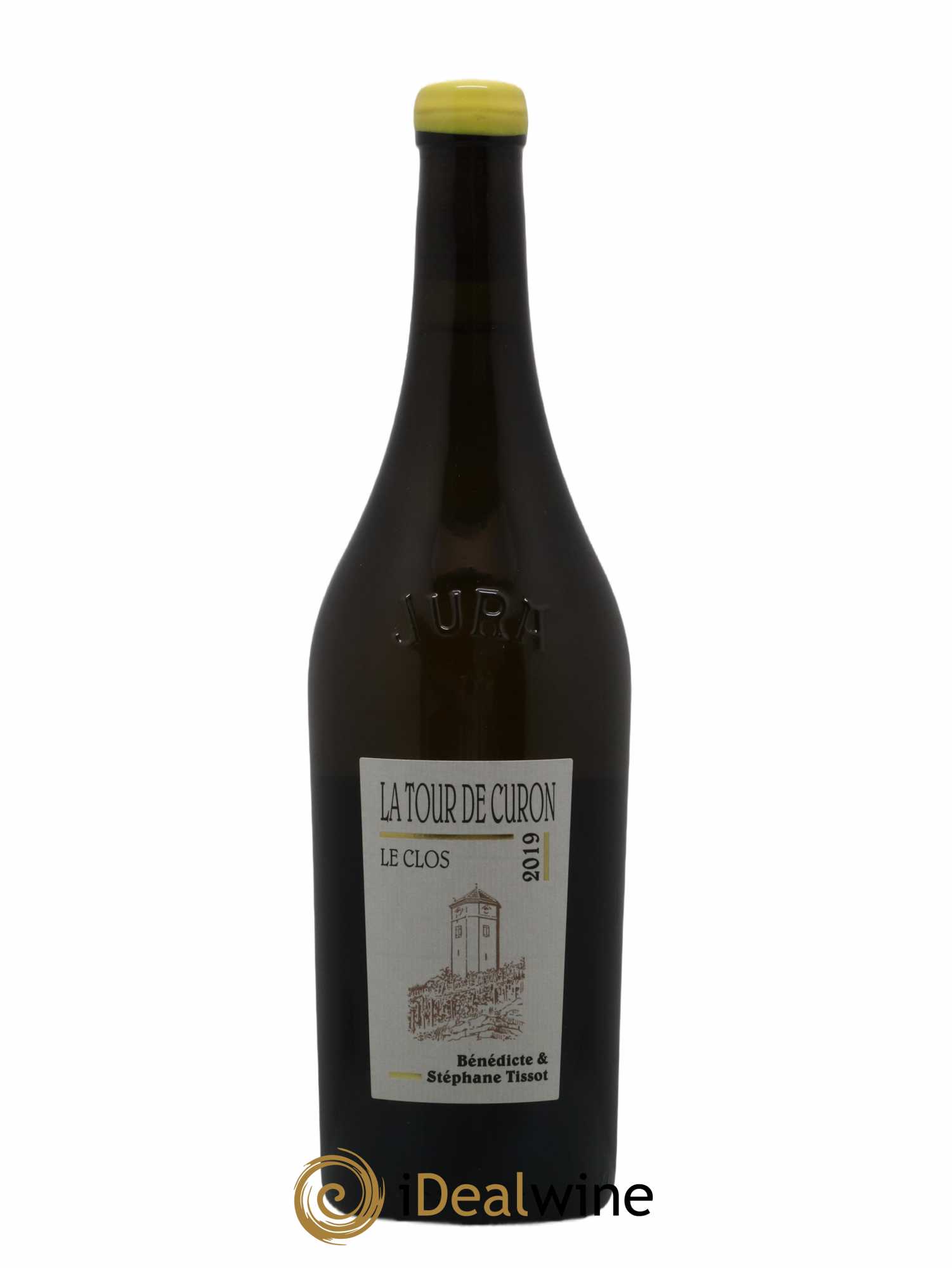 Arbois Chardonnay Le Clos de la Tour de Curon Bénédicte et Stéphane Tissot  2019 - Lot de 1 bouteille - 0