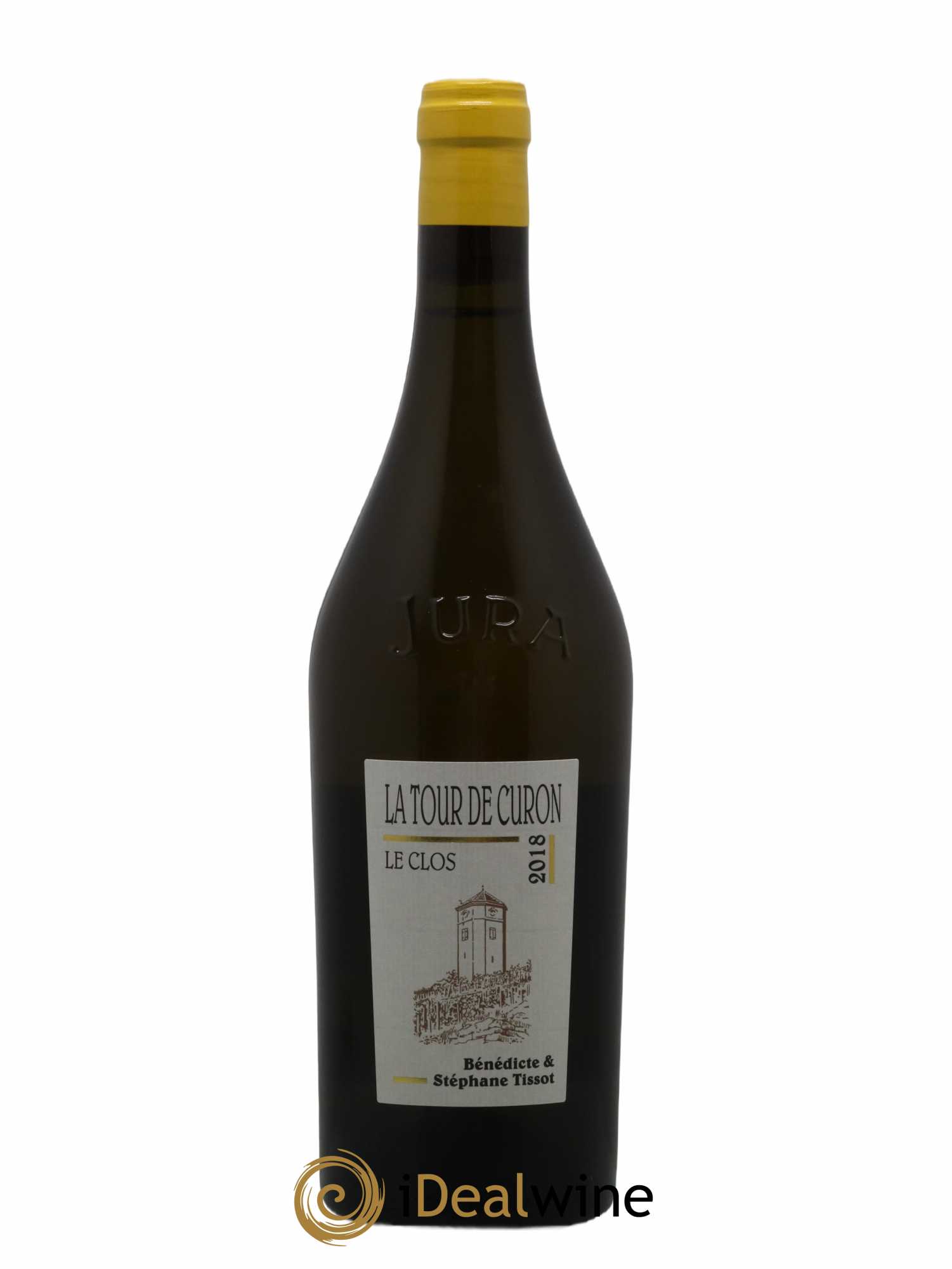Arbois Chardonnay Le Clos de la Tour de Curon Bénédicte et Stéphane Tissot 2018 - Lot de 1 bouteille - 0