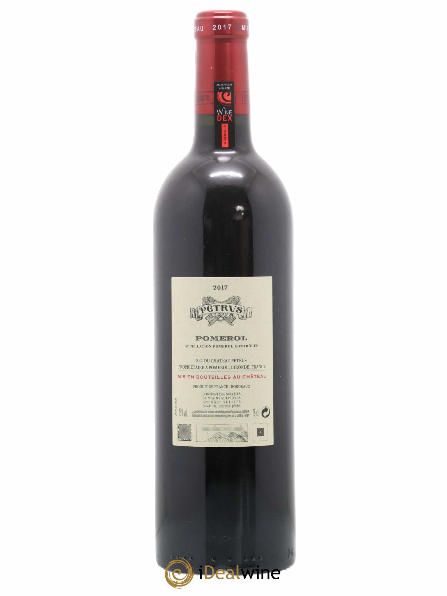 Petrus 2017 - Lot de 1 bouteille - 1