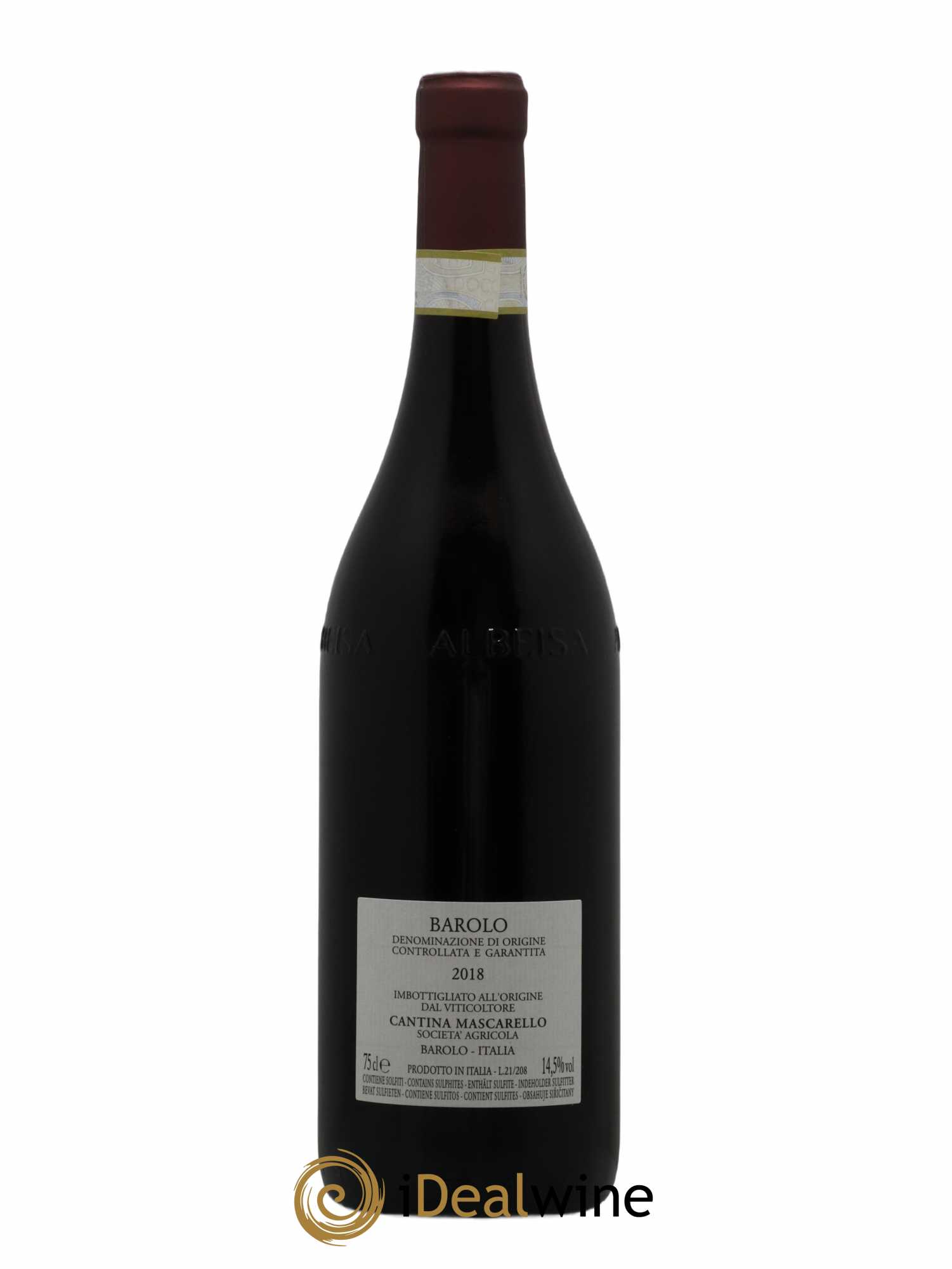 Barolo DOCG Bartolo Mascarello 2018 - Lot of 1 bottle - 1