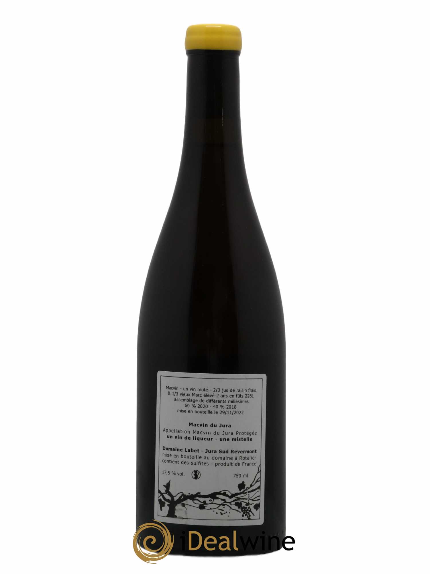 Macvin du Jura Romain - Julien  - Charline Labet - Lot de 1 bouteille - 1