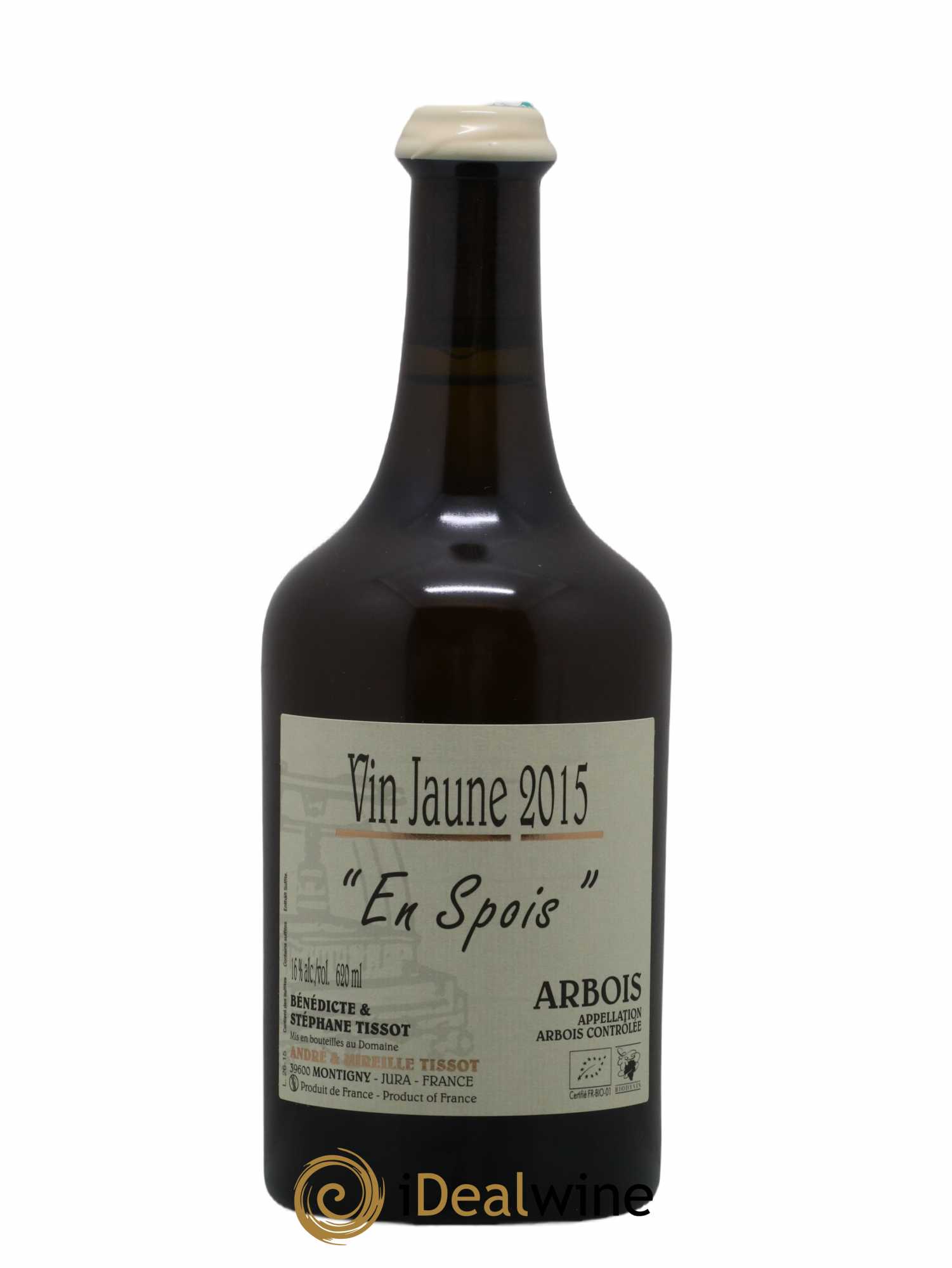 Arbois Vin Jaune En Spois Bénédicte et Stéphane Tissot 2015 - Lot of 1 bottle - 0