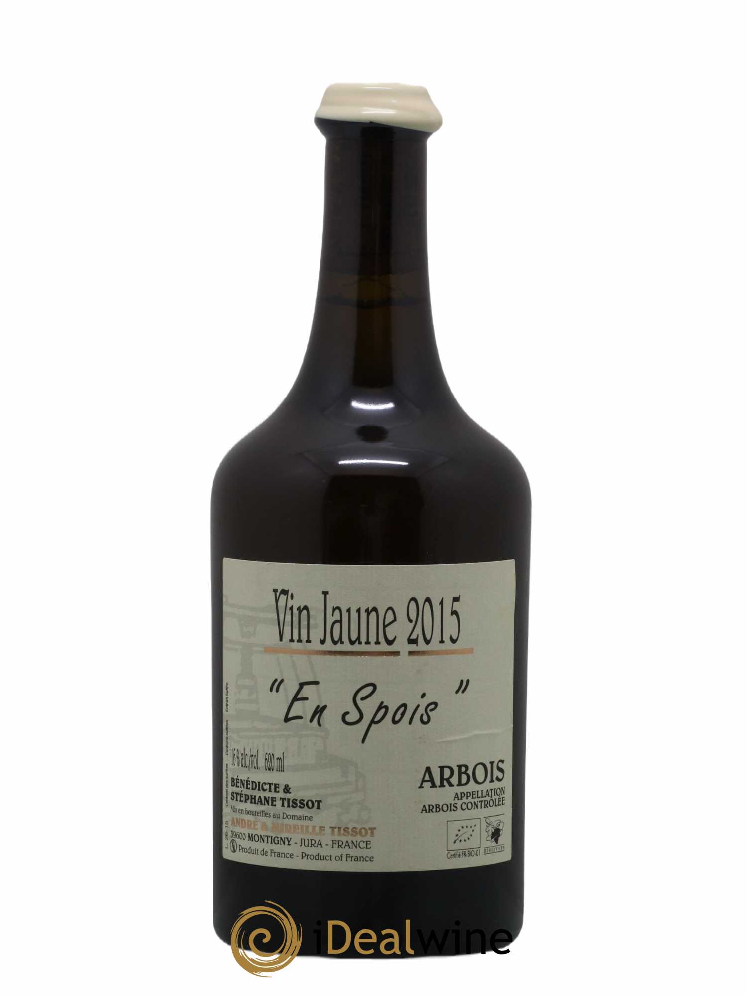 Arbois Vin Jaune En Spois Bénédicte et Stéphane Tissot 2015 - Lot of 1 bottle - 0