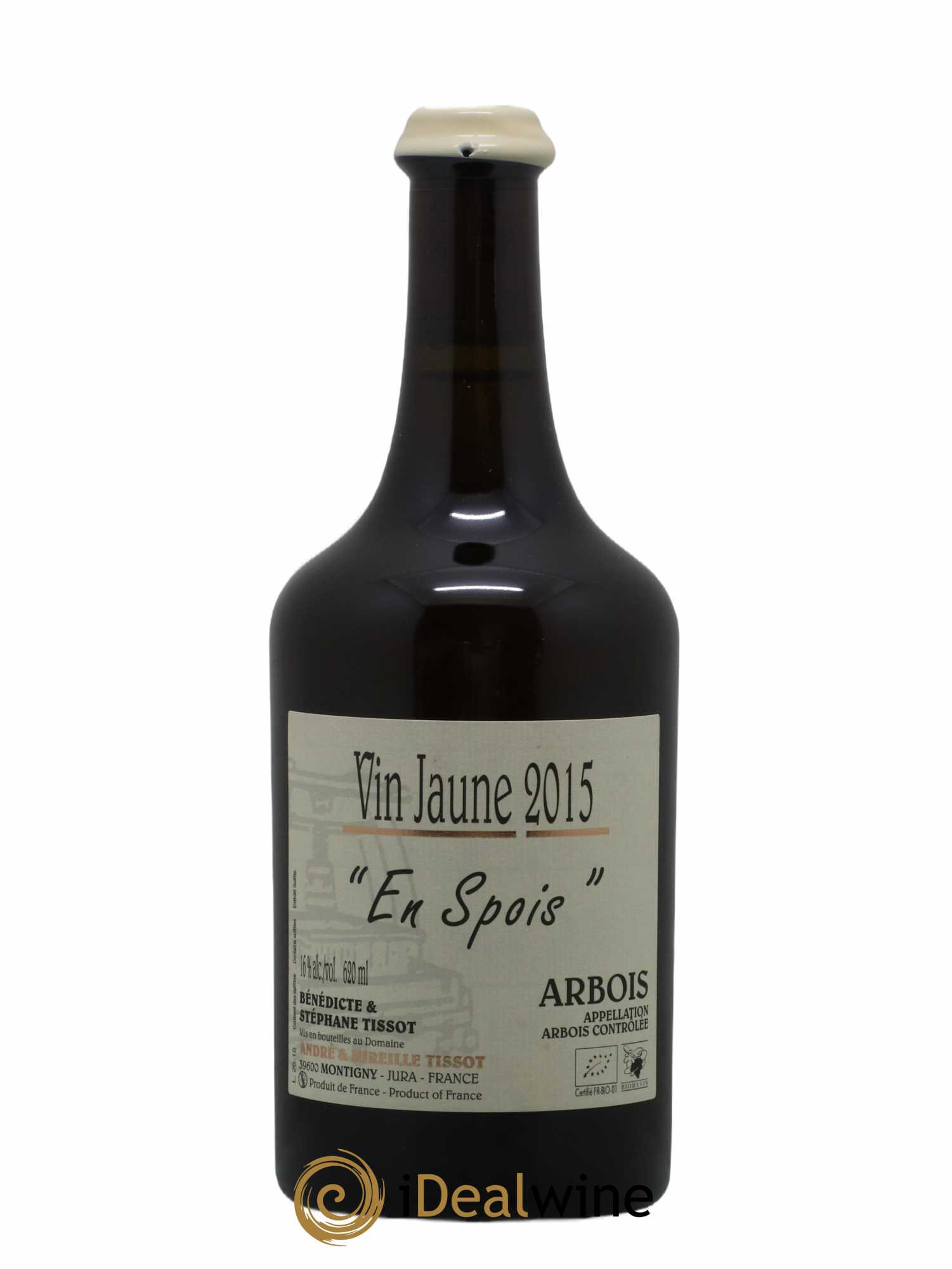 Arbois Vin Jaune En Spois Bénédicte et Stéphane Tissot 2015 - Lotto di 1 bottiglia - 0