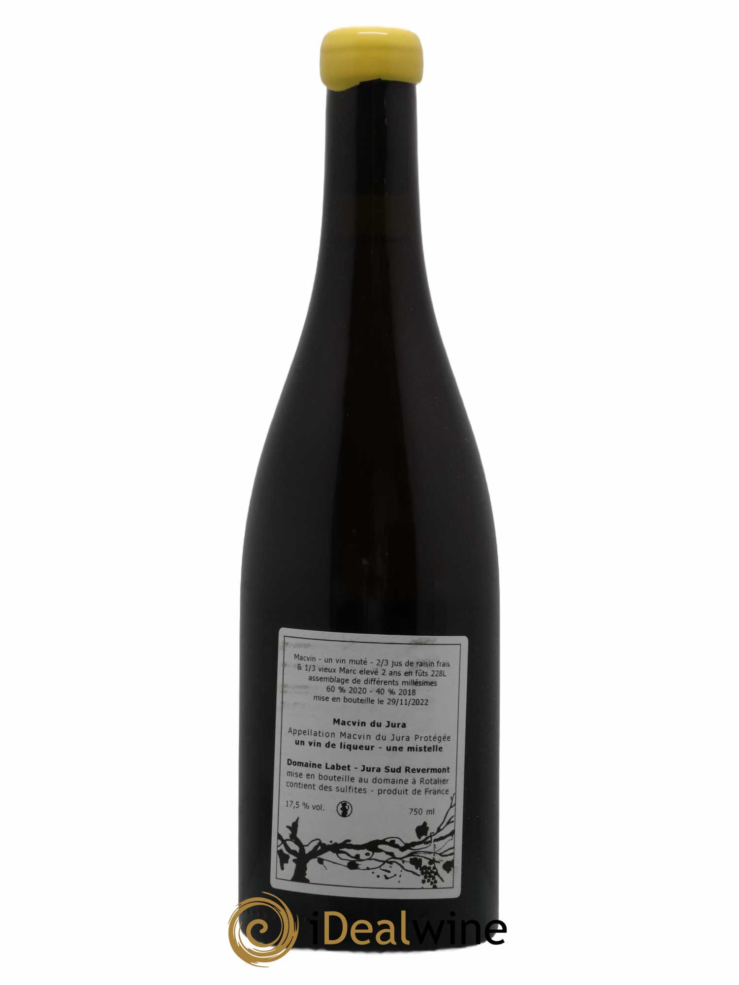 Macvin du Jura Romain - Julien  - Charline Labet  - Lot de 1 bouteille - 1