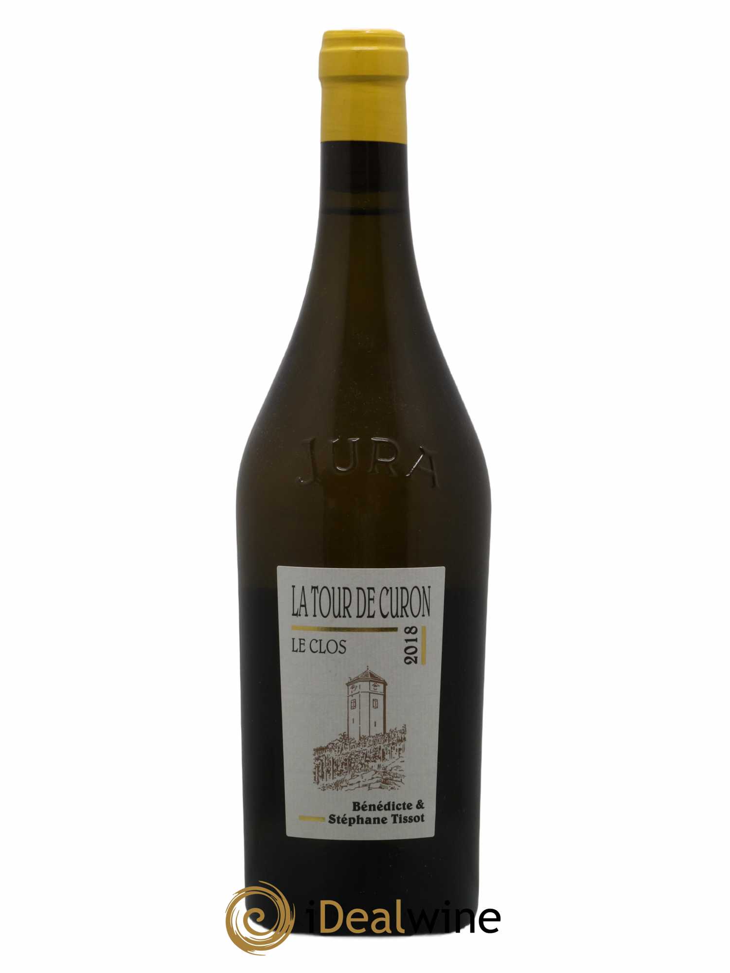 Arbois Chardonnay Le Clos de la Tour de Curon Bénédicte et Stéphane Tissot 2018 - Lot of 1 bottle - 0