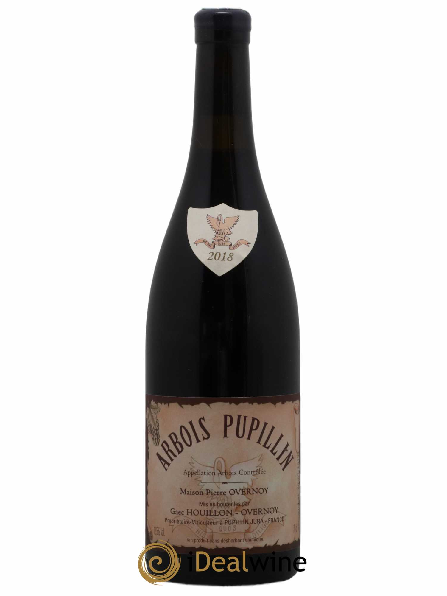 Arbois-Pupillin Ploussard Trousseau (cire violette) Overnoy-Houillon (Domaine) 2018 - Lot de 1 bouteille - 0