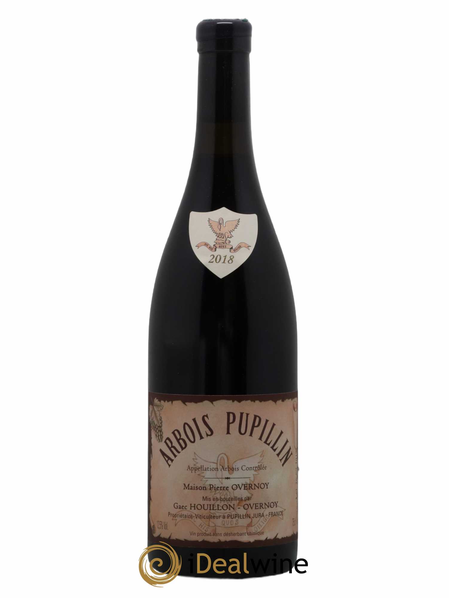 Arbois-Pupillin Ploussard Trousseau (cire violette) Overnoy-Houillon (Domaine) 2018 - Lot de 1 bouteille - 0