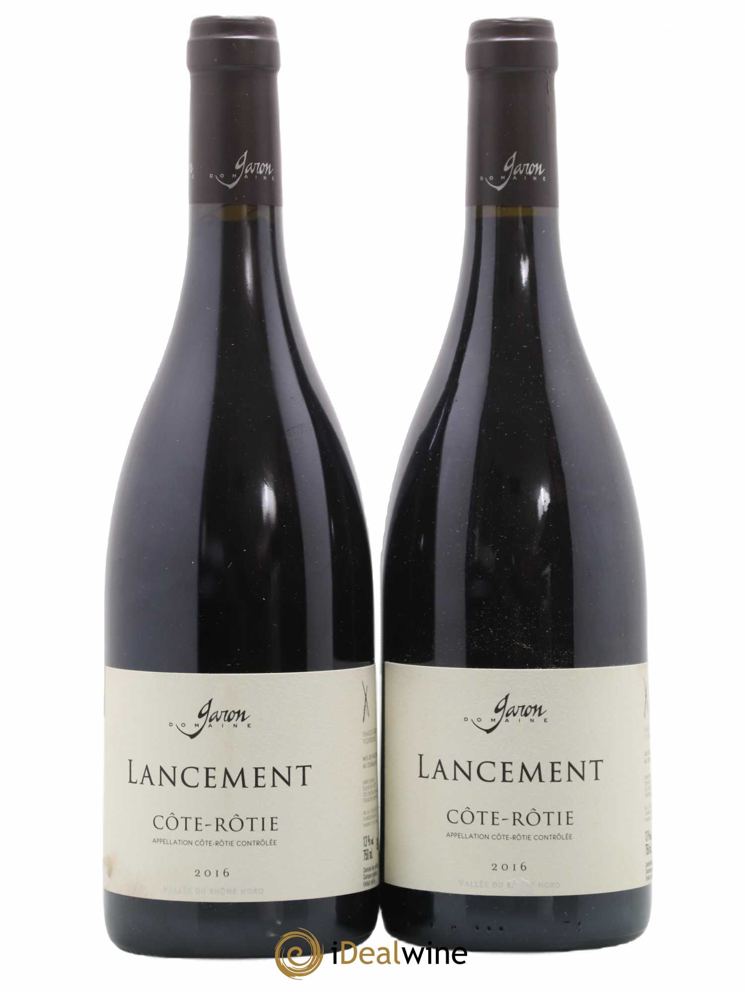 Côte-Rôtie Lancement Garon (sans prix de réserve) 2016 - Lot de 2 bouteilles - 0