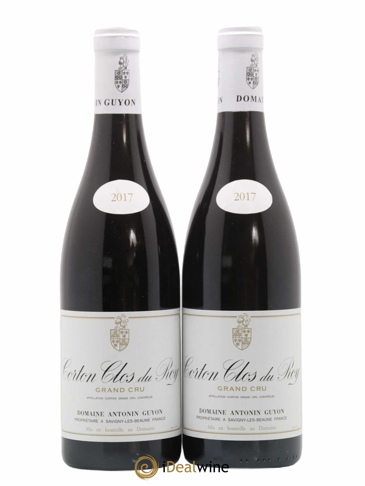 Corton Grand Cru Clos du Roy Antonin Guyon (sans prix de réserve) 2017 - Lot de 2 bouteilles - 0