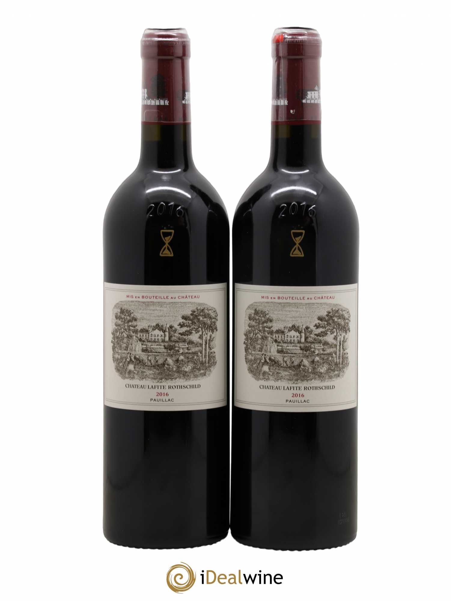 Château Lafite Rothschild 1er Grand Cru Classé 2016 - Lot de 2 bouteilles - 0