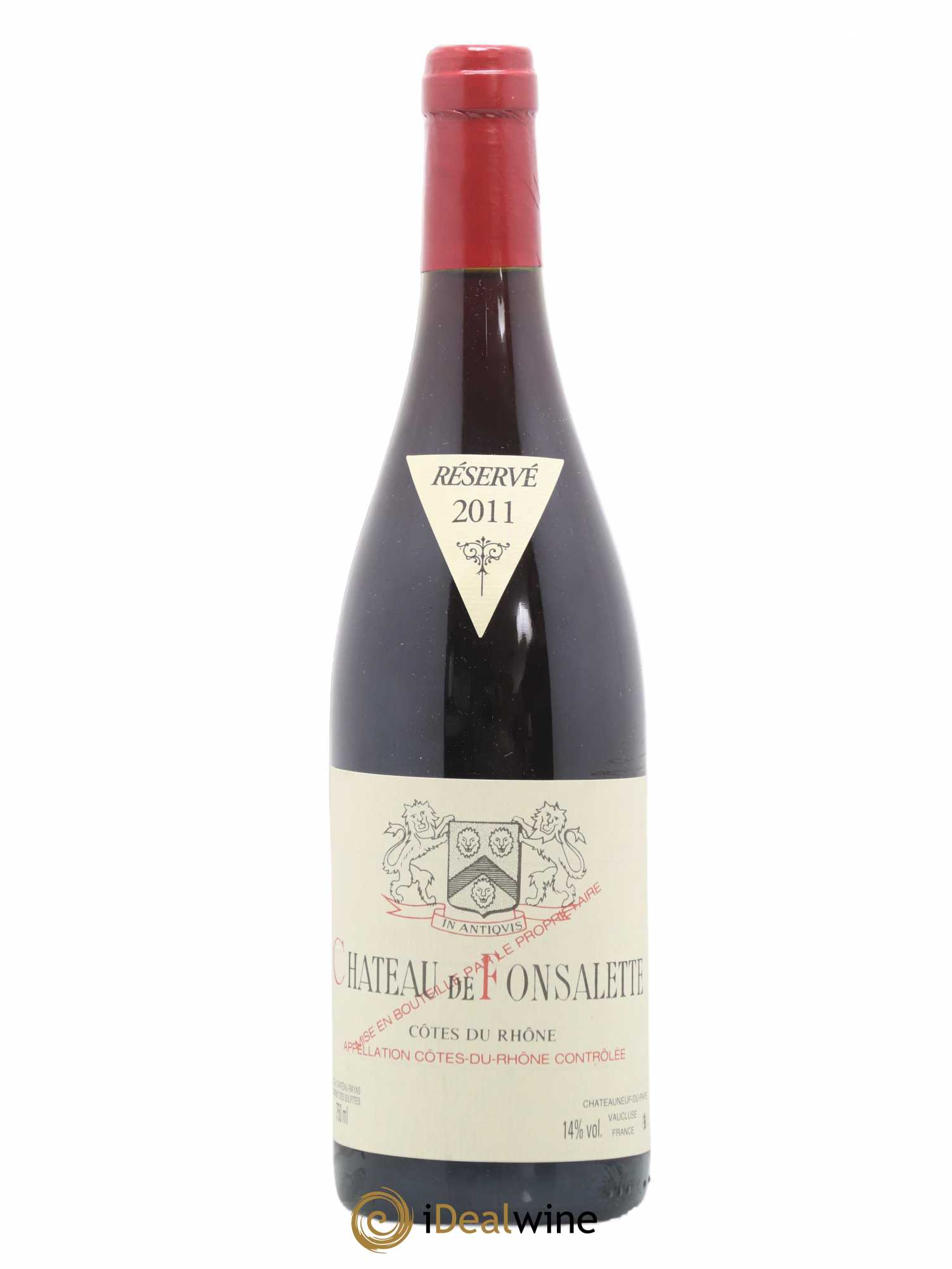 Côtes-du-Rhône Château de Fonsalette Emmanuel Reynaud (sans prix de réserve) 2011 - Lot de 1 bouteille - 0