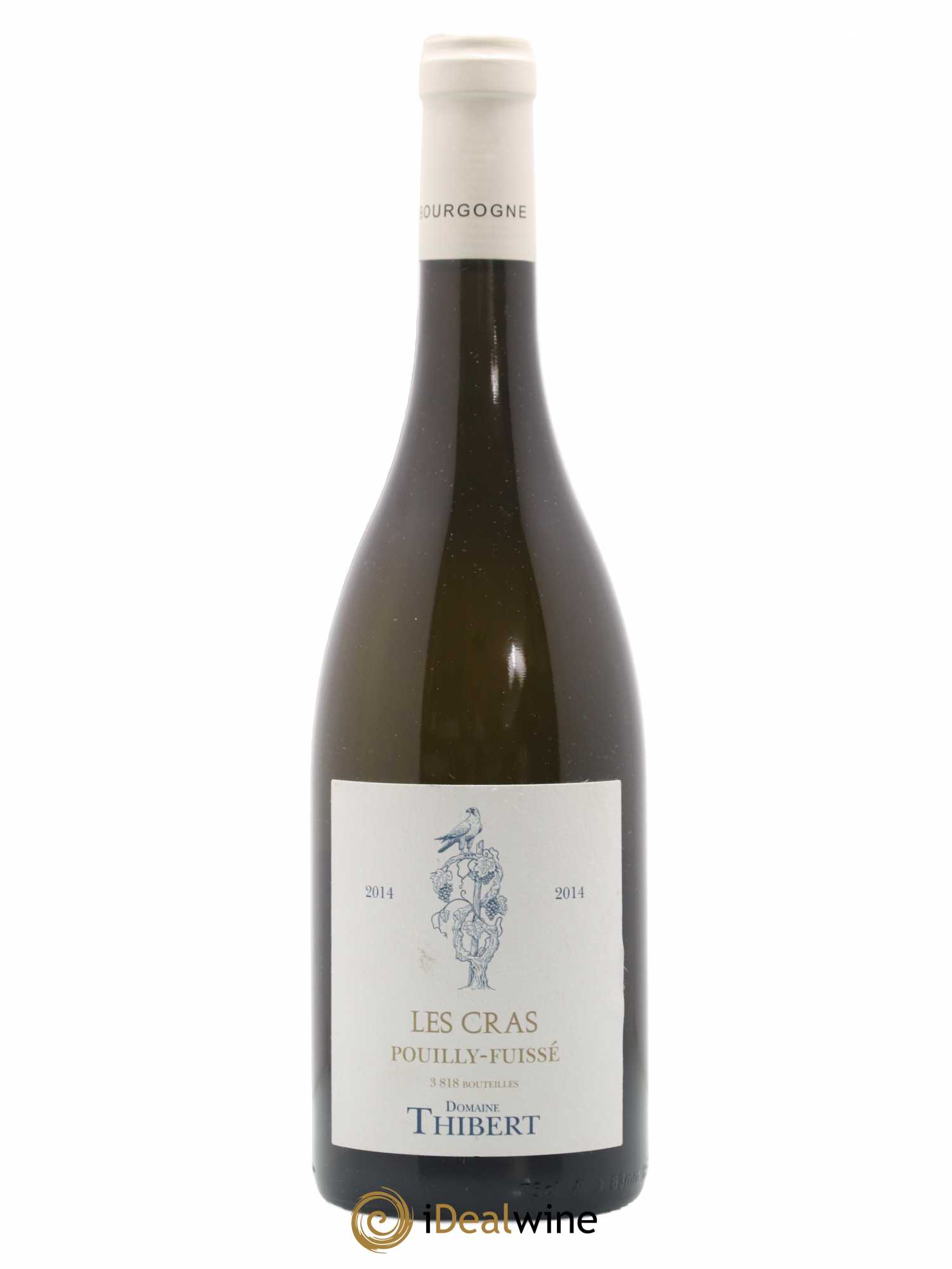 Pouilly-Fuissé Les Cras Domaint Thibert (sans prix de réserve) 2014 - Posten von 1 Flasche - 0