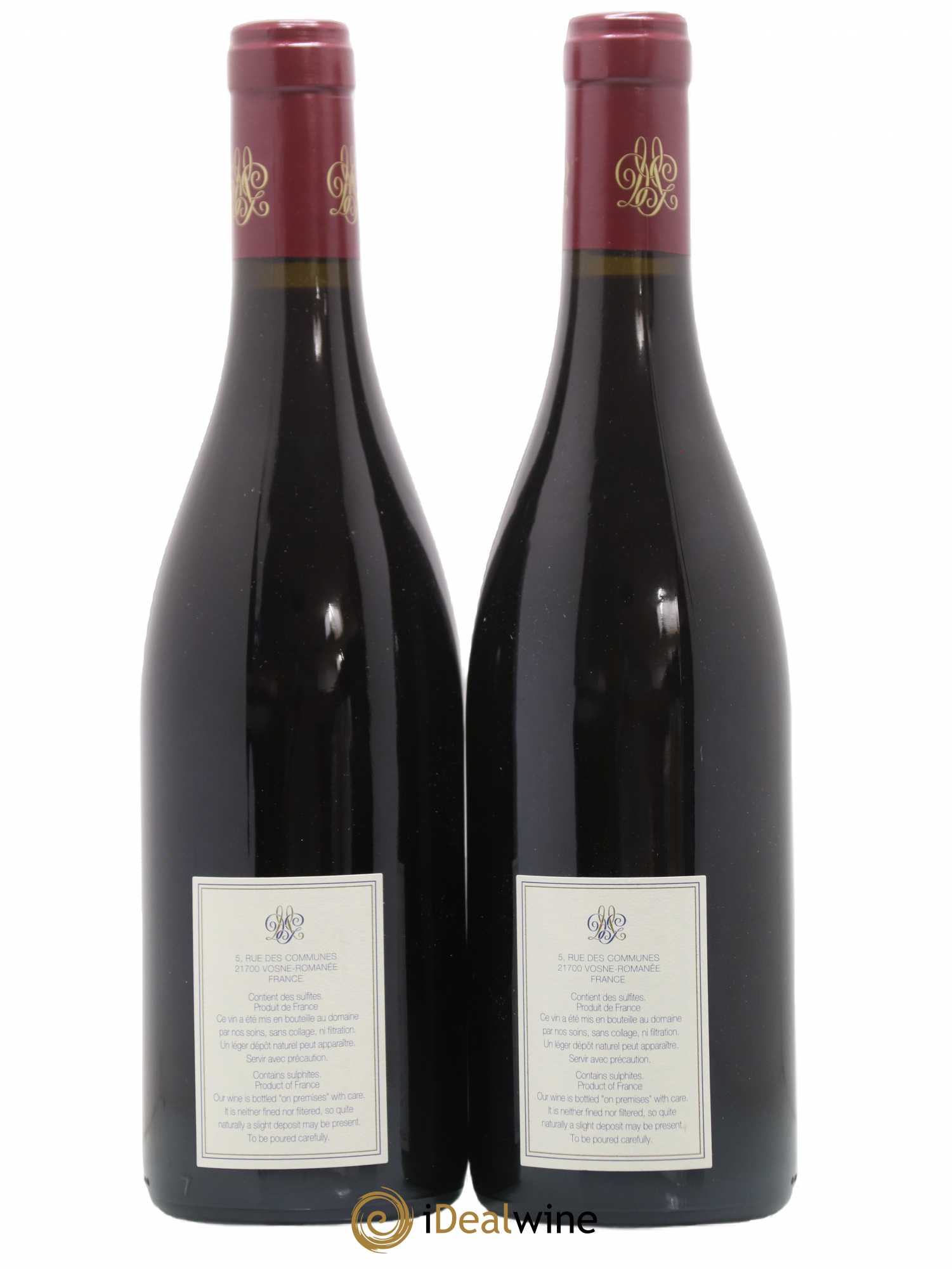 Vosne-Romanée Mugneret-Gibourg (Domaine) 2018 - Lot de 2 bouteilles - 1