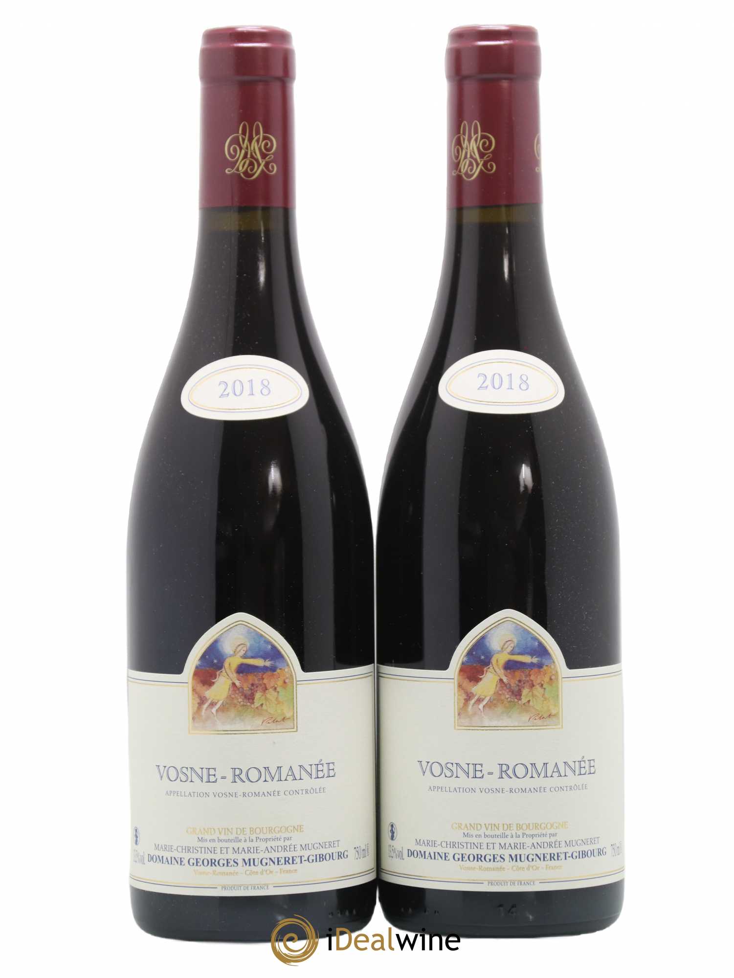 Vosne-Romanée Mugneret-Gibourg (Domaine) 2018 - Lot de 2 bouteilles - 0