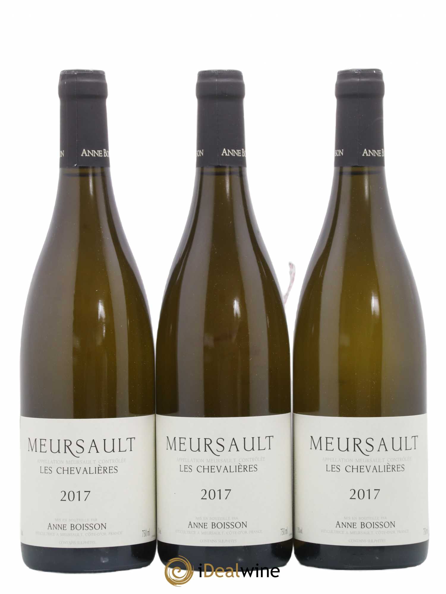 Meursault Les Chevalières Anne Boisson 2017 - Lot de 3 bouteilles - 0