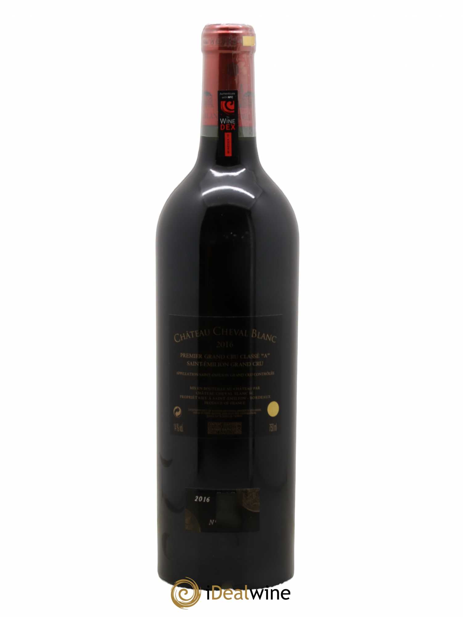 Château Cheval Blanc 1er Grand Cru Classé A 2016 - Lot de 1 bouteille - 1