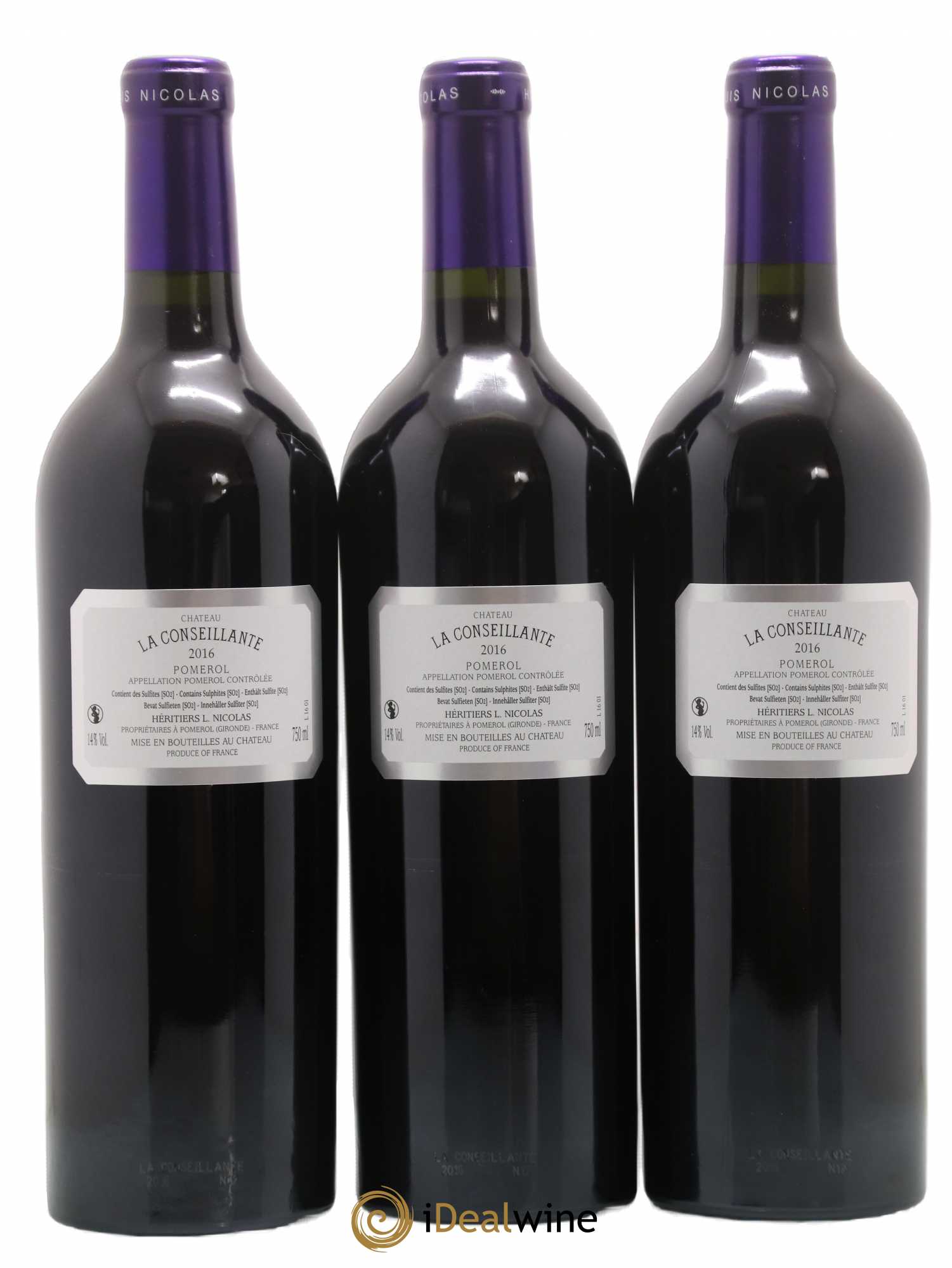 Château la Conseillante 2016 - Lot de 6 bouteilles - 3