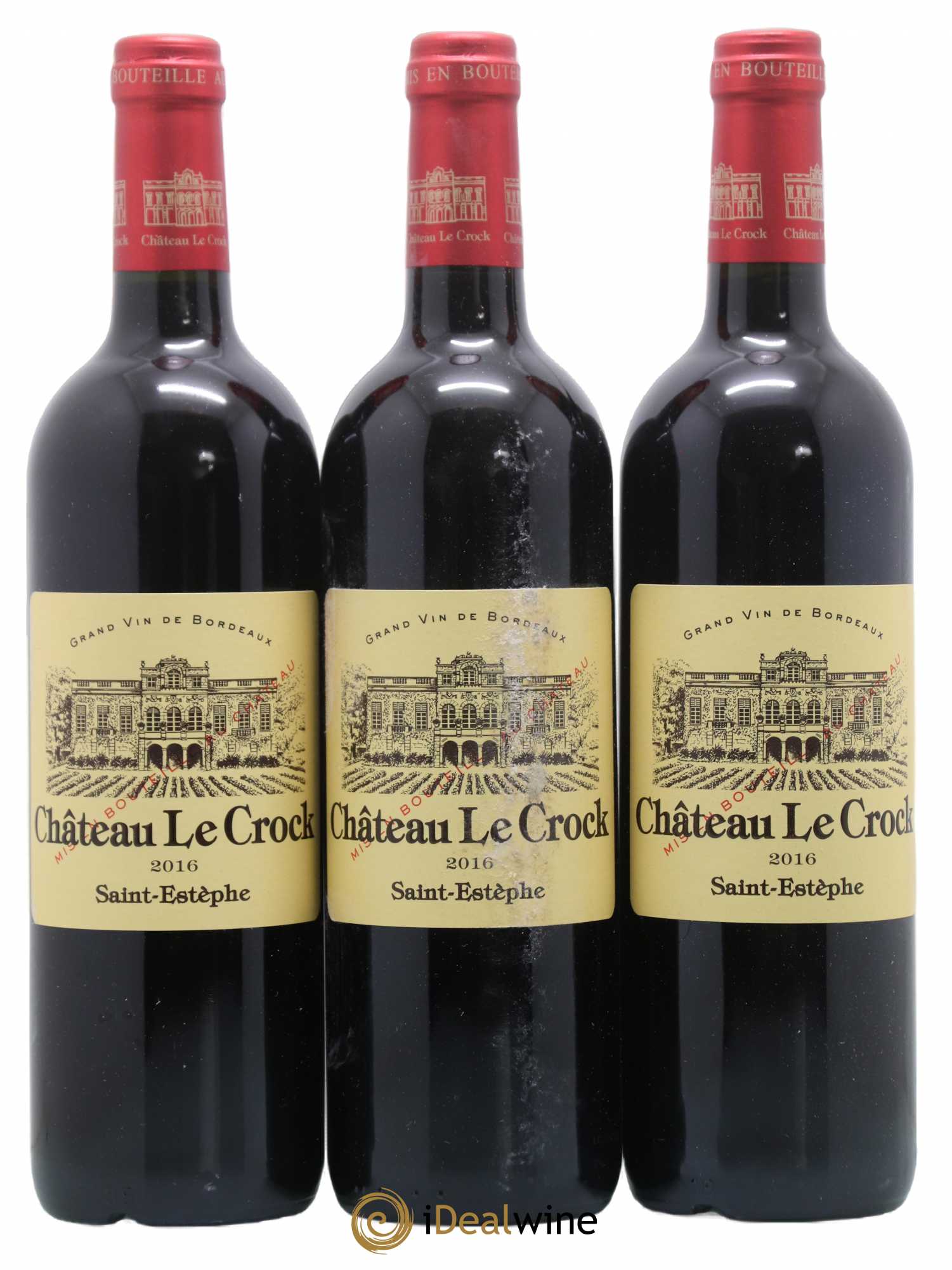 Château le Crock Cru Bourgeois (sans prix de réserve) 2016 - Lot de 12 bouteilles - 2