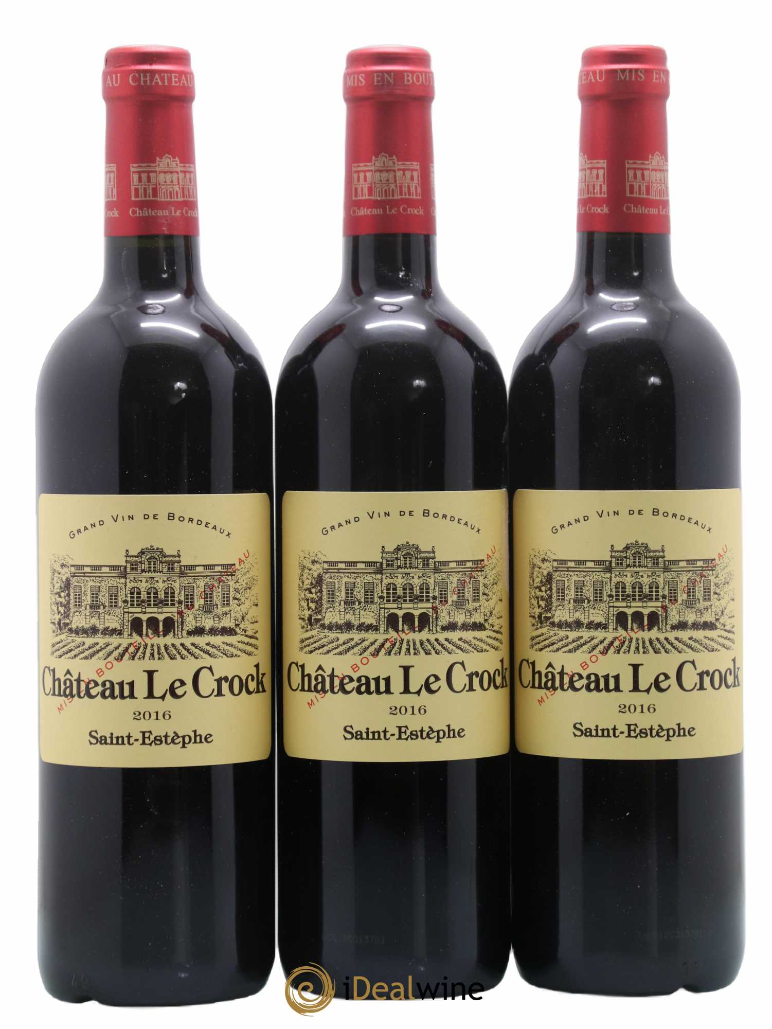 Château le Crock Cru Bourgeois (sans prix de réserve) 2016 - Lot de 12 bouteilles - 4