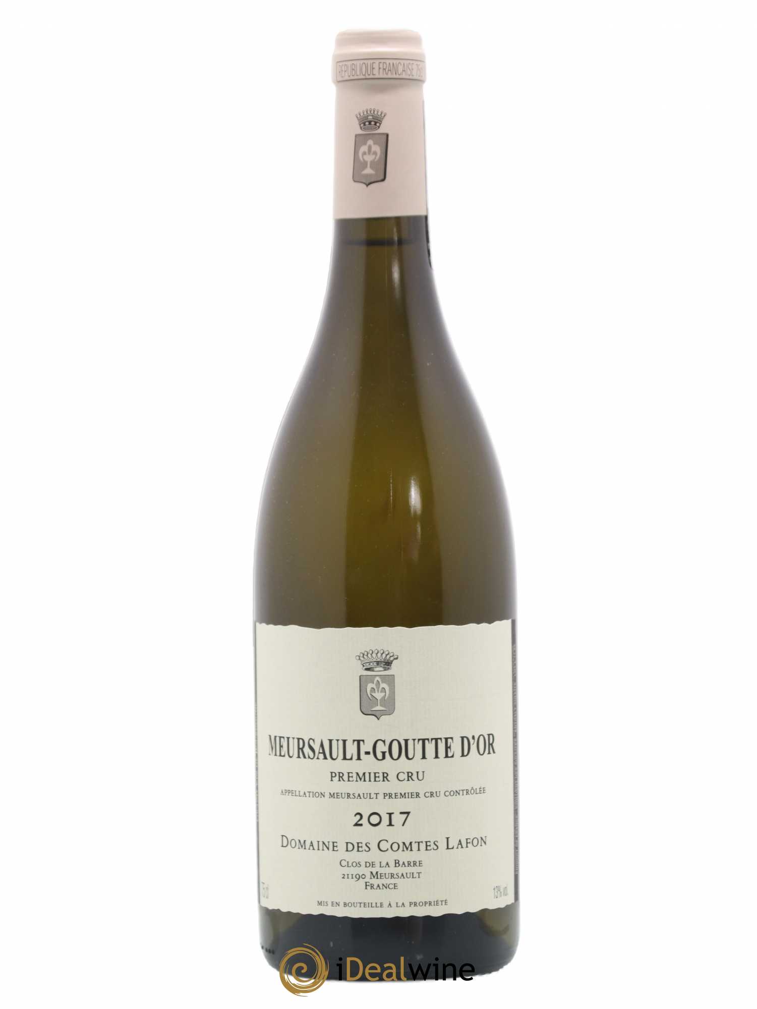 Meursault 1er Cru Goutte d'Or Comtes Lafon (Domaine des) (sans prix de réserve) 2017 - Lot de 1 bouteille - 0