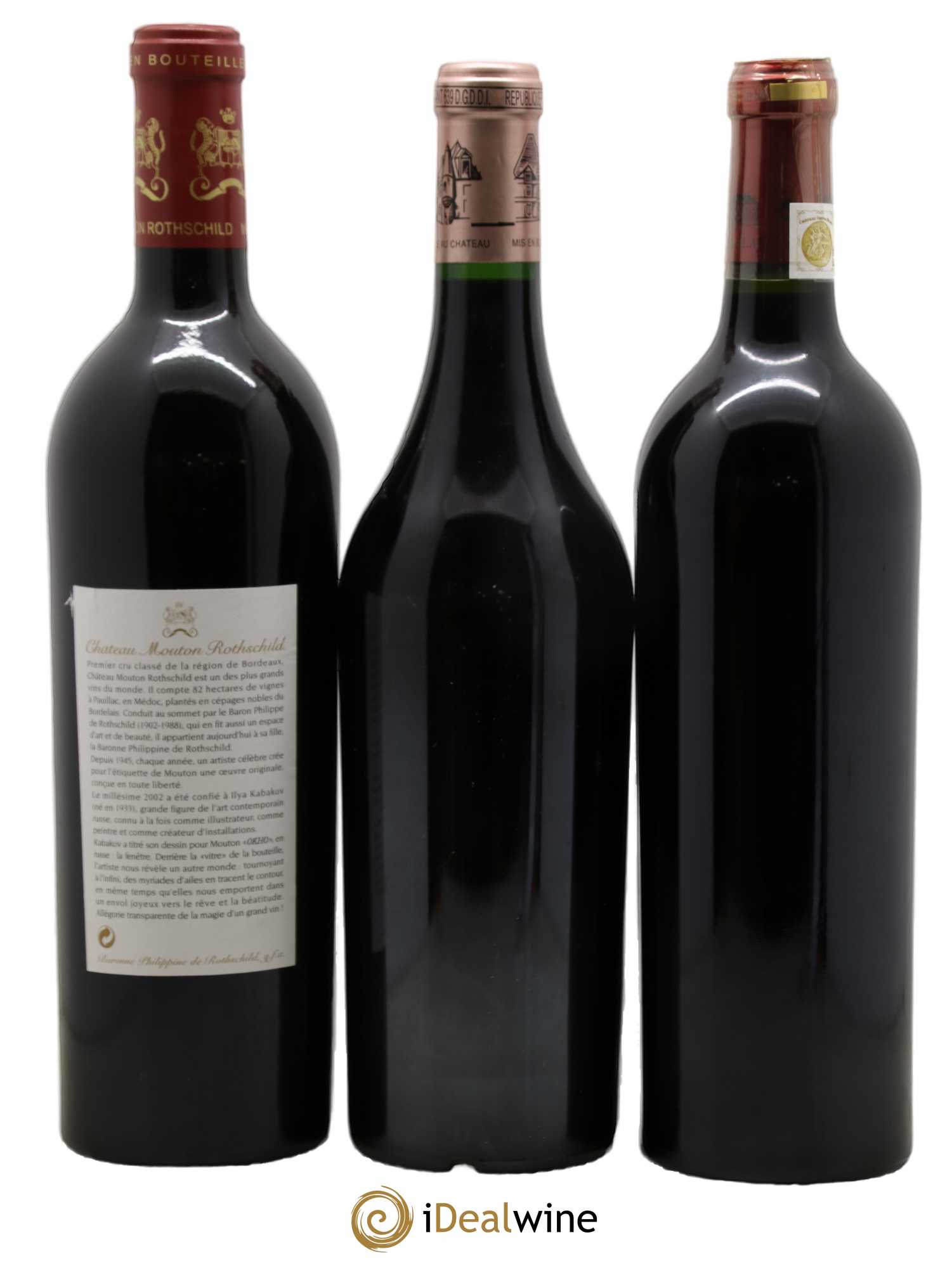 Caisse Collection Duclot 2002 2002 - Lot de 9 bouteilles - 6