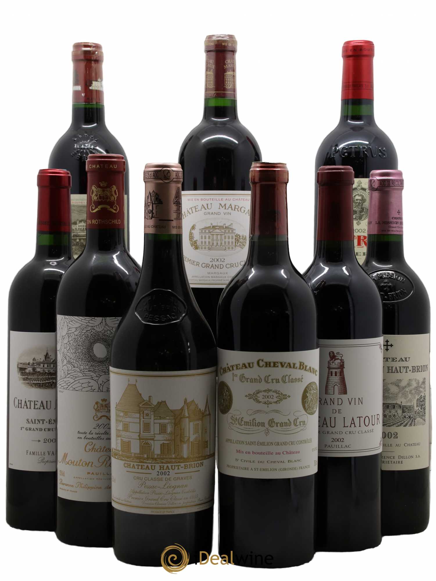 Caisse Collection Duclot 2002 2002 - Lot de 9 bouteilles - 0