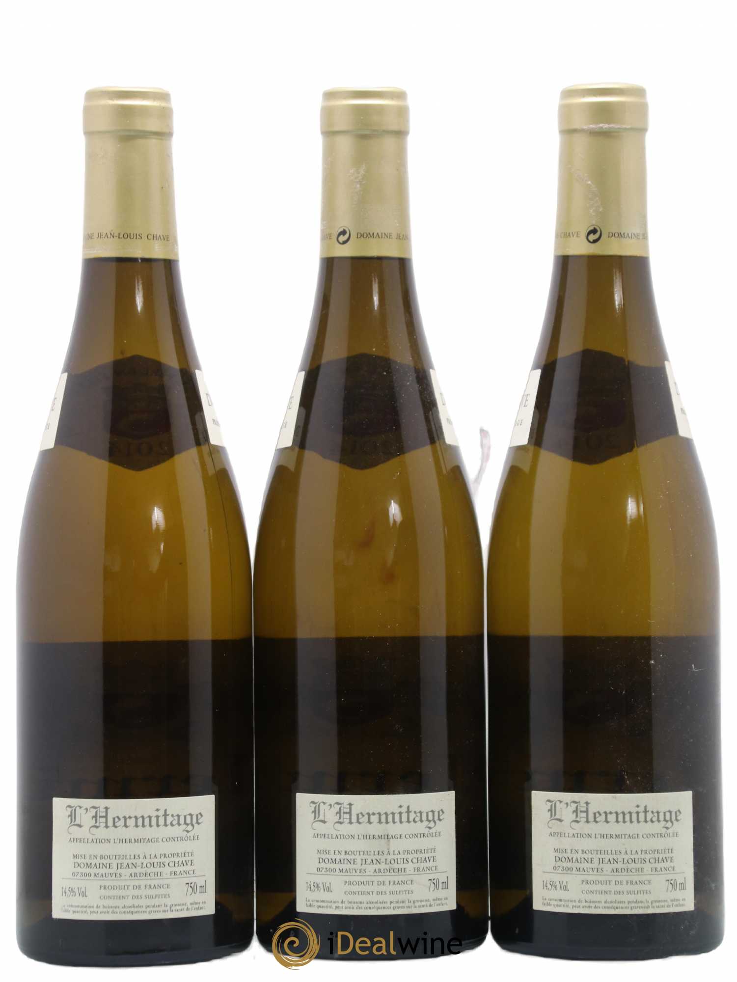 Hermitage Jean-Louis Chave 2014 - Lot de 3 bouteilles - 1