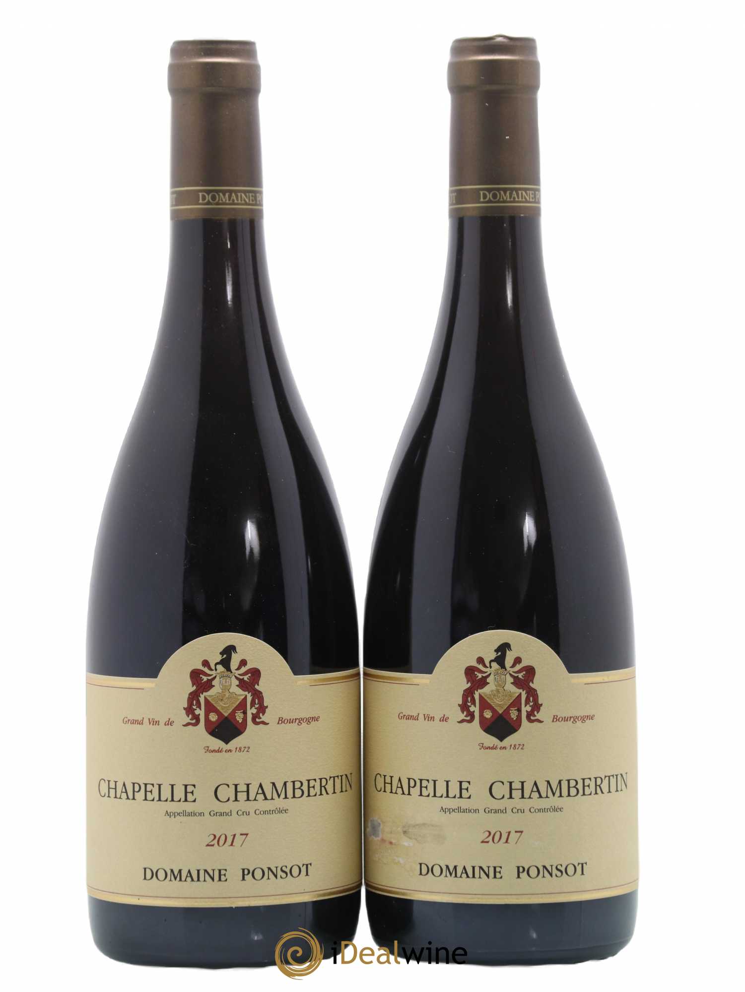 Chapelle-Chambertin Grand Cru Ponsot (Domaine) 2017 - Lot de 2 bouteilles - 0