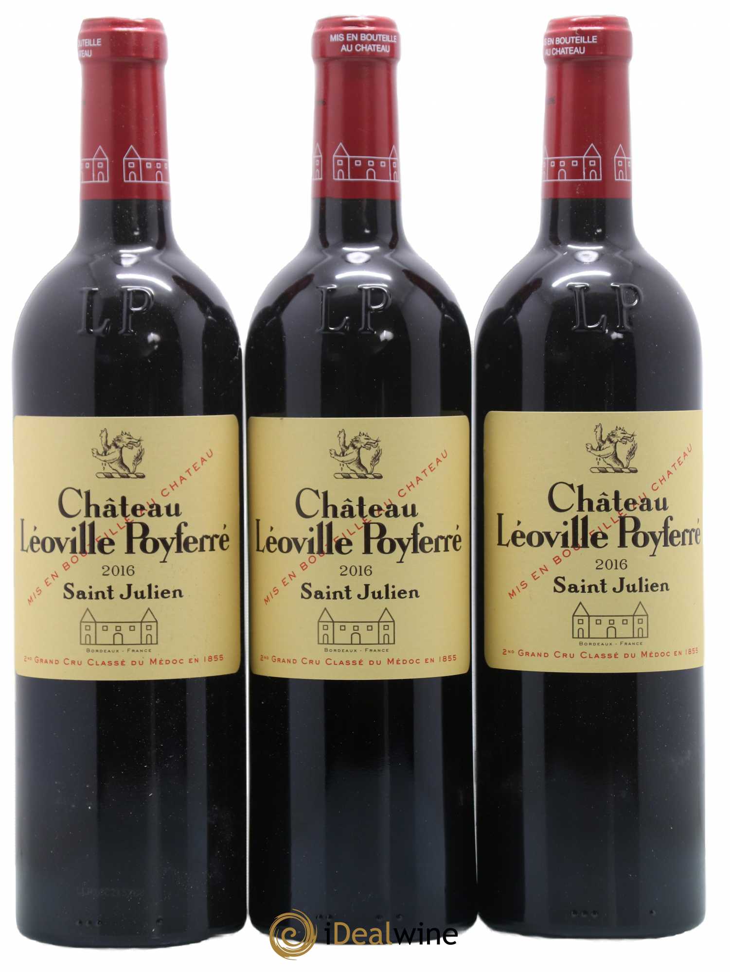 Château Léoville Poyferré 2ème Grand Cru Classé 2016 - Lot de 6 bouteilles - 2