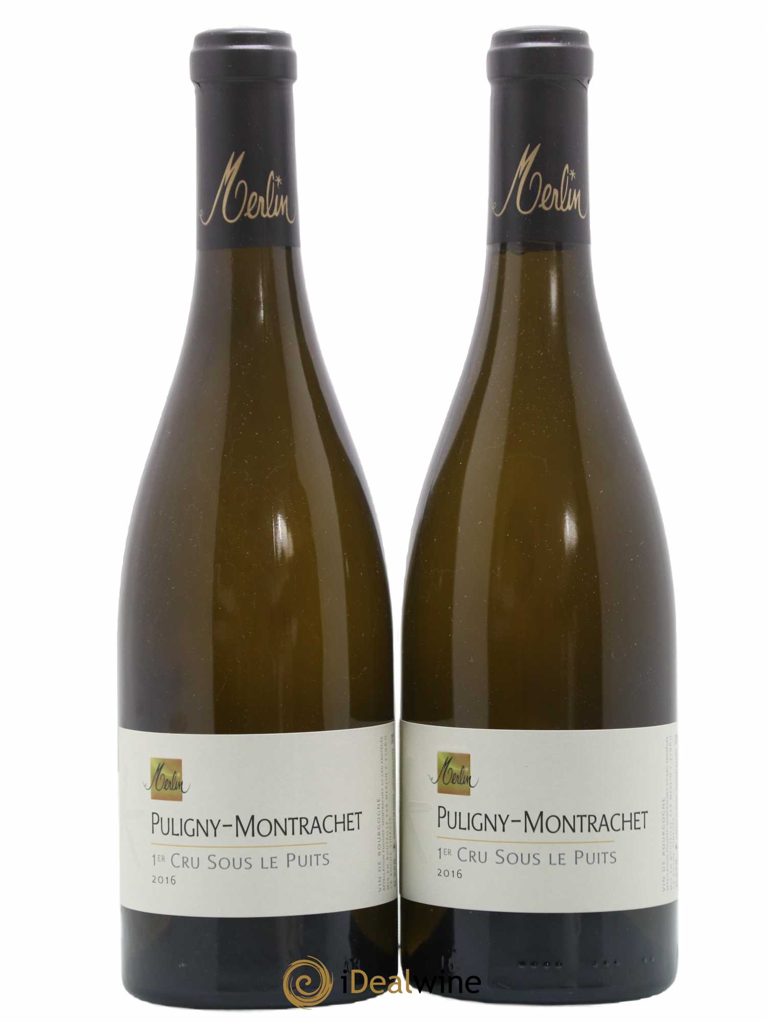 Puligny-Montrachet 1er Cru Sous Le Puits Domaine Merlin (sans prix de réserve) 2016 - Posten von 2 Flaschen - 0