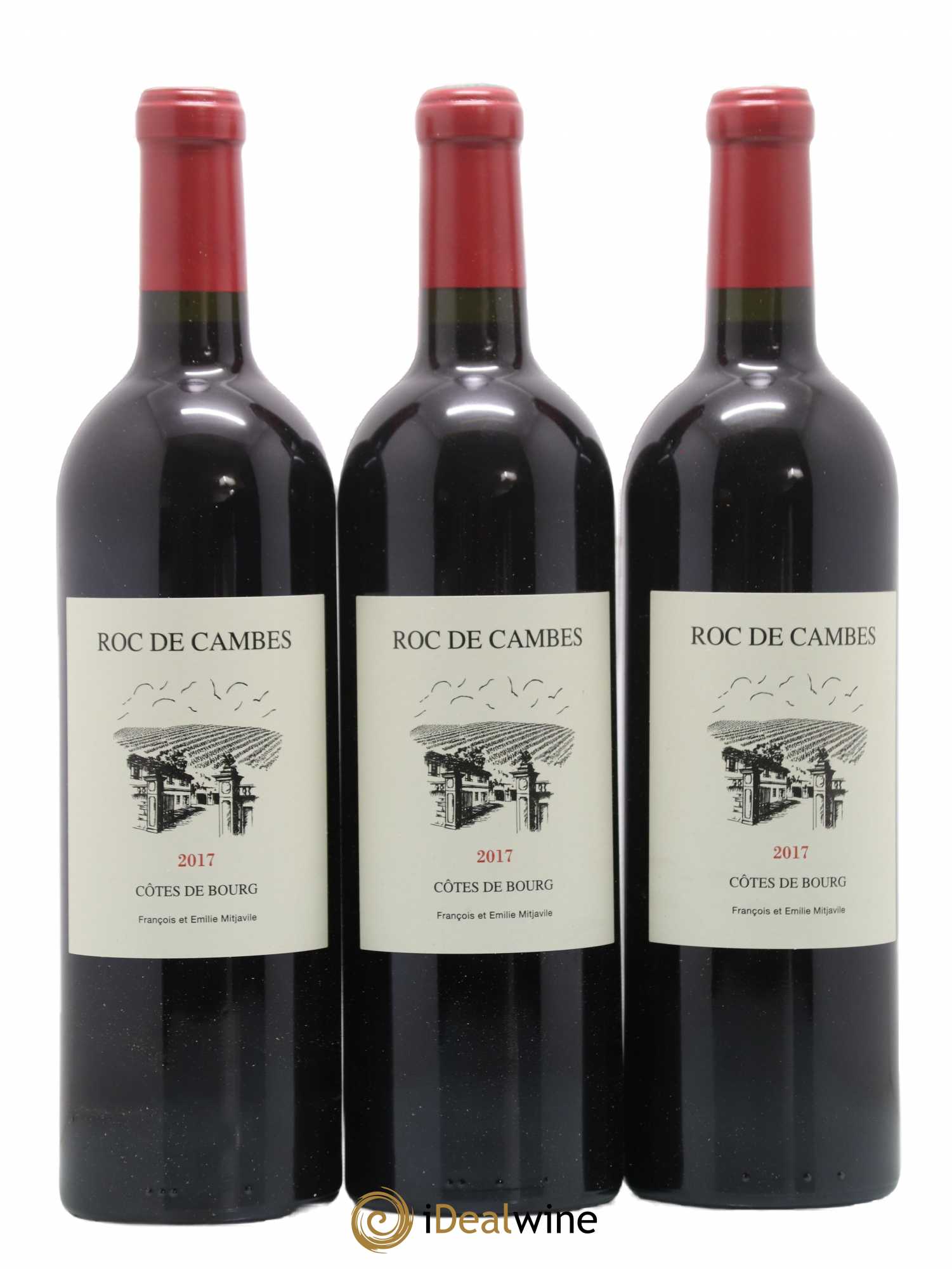 Roc de Cambes (senza prezzo di riserva) 2017 - Lotto di 6 bottiglie - 1