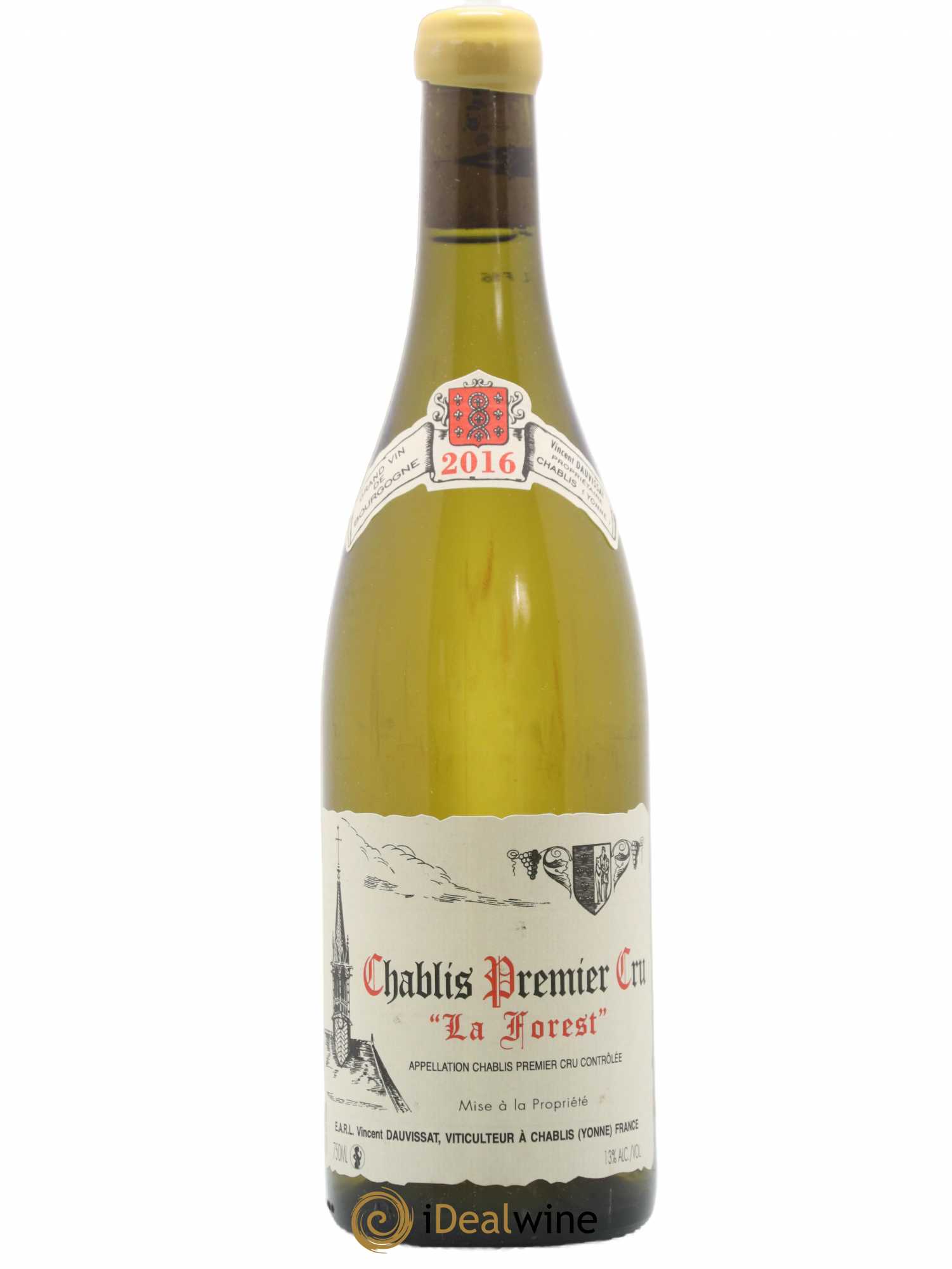 Chablis 1er Cru La Forest Vincent Dauvissat (Domaine) (sans prix de réserve) 2016 - Lot de 1 bouteille - 0