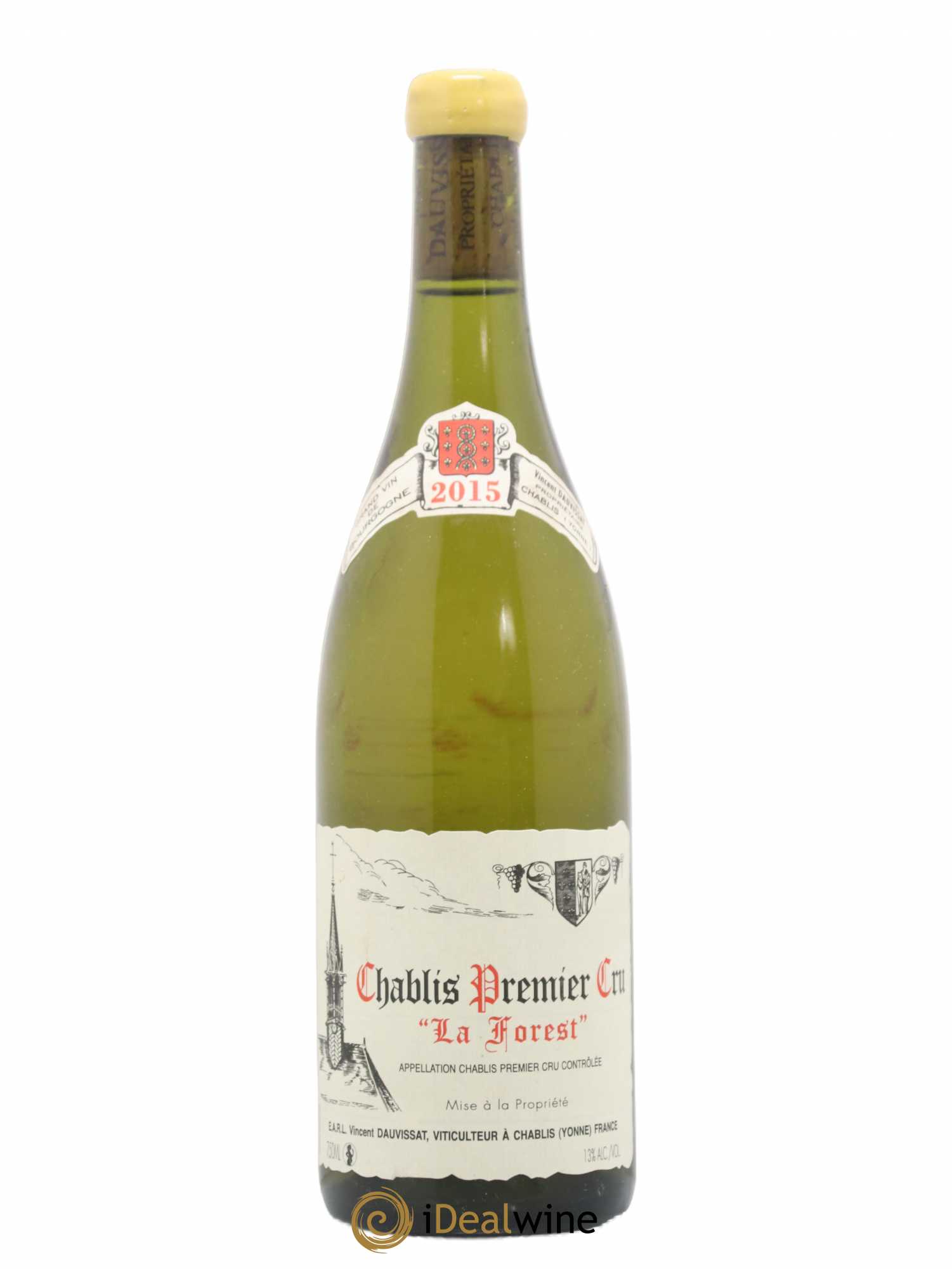 Chablis 1er Cru La Forest Vincent Dauvissat (Domaine) (sans prix de réserve) 2015 - Lot de 1 bouteille - 0