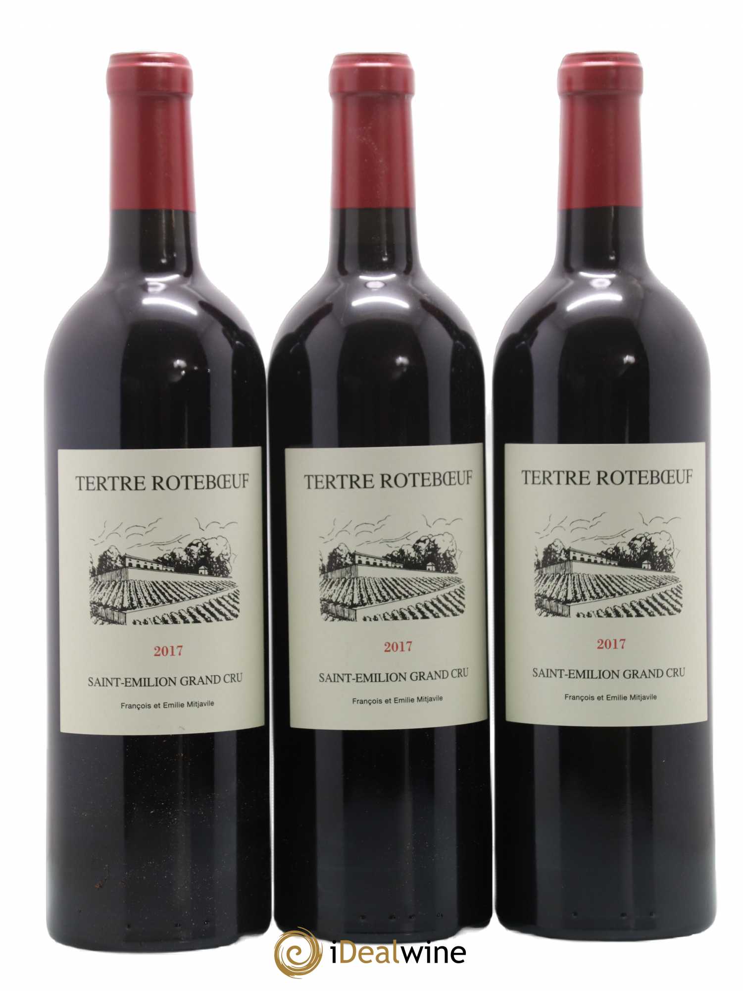 Château Tertre Roteboeuf 2017 - Posten von 6 Flaschen - 1