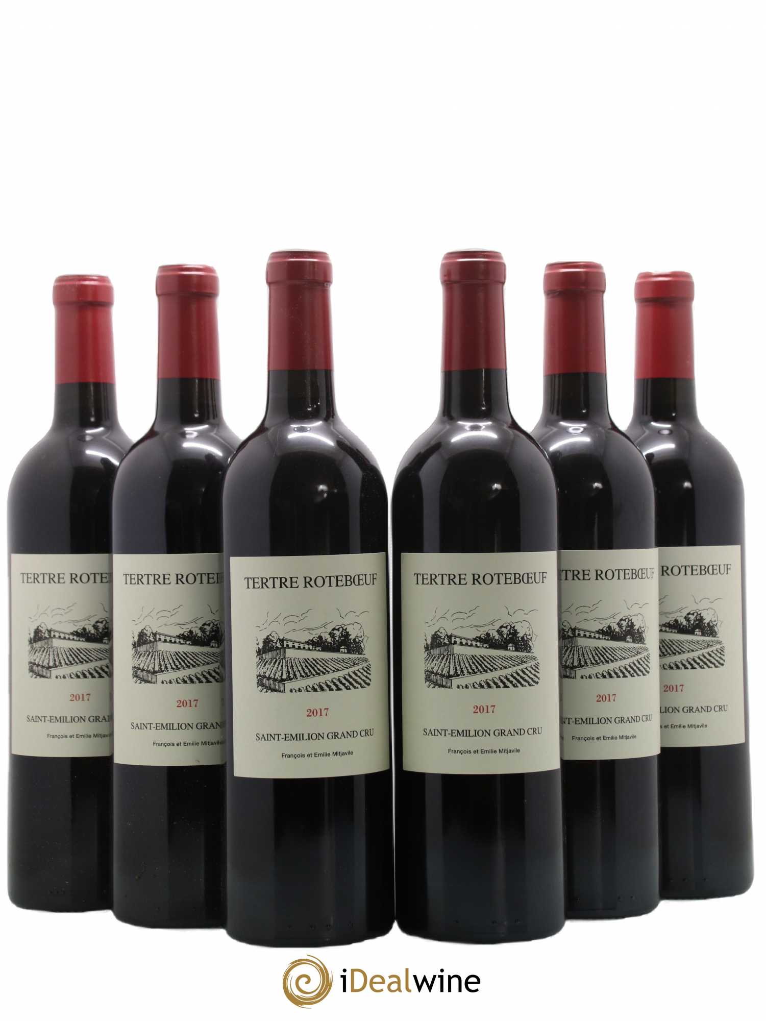 Château Tertre Roteboeuf 2017 - Posten von 6 Flaschen - 0