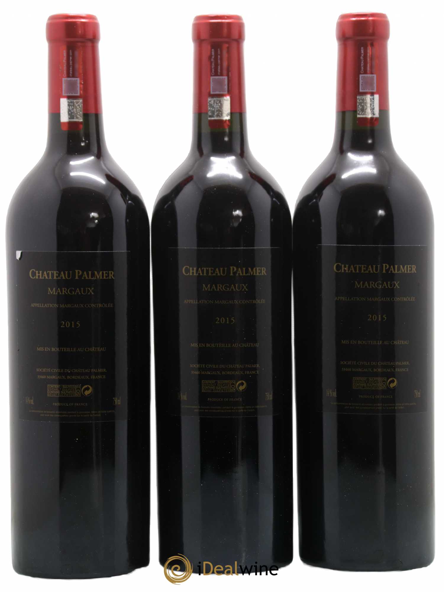 Château Palmer 3ème Grand Cru Classé 2015 - Lot de 6 bouteilles - 4