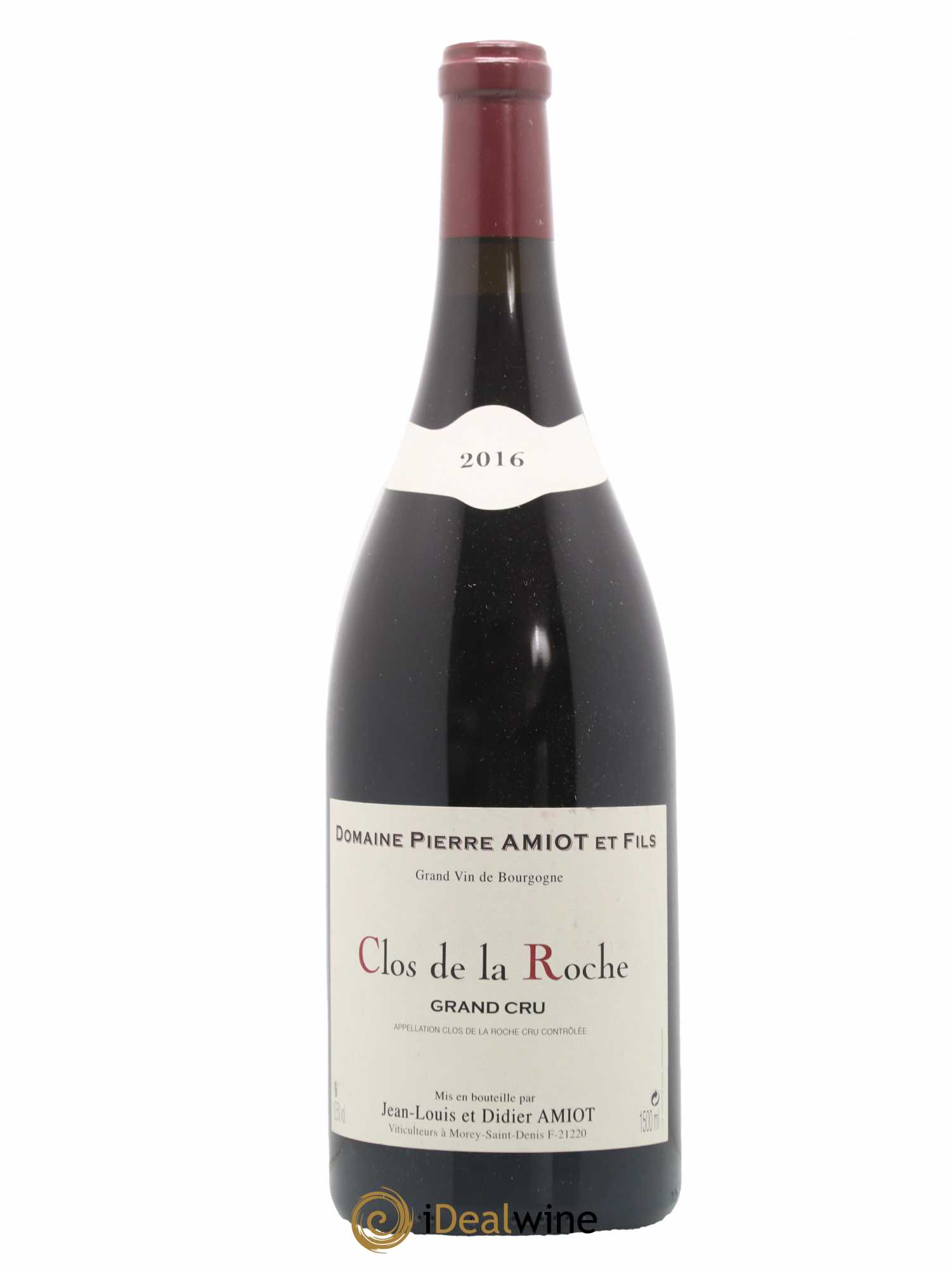 Clos de la Roche Grand Cru Pierre Amiot et Fils (Domaine) 2016 - Lot de 1 magnum - 0