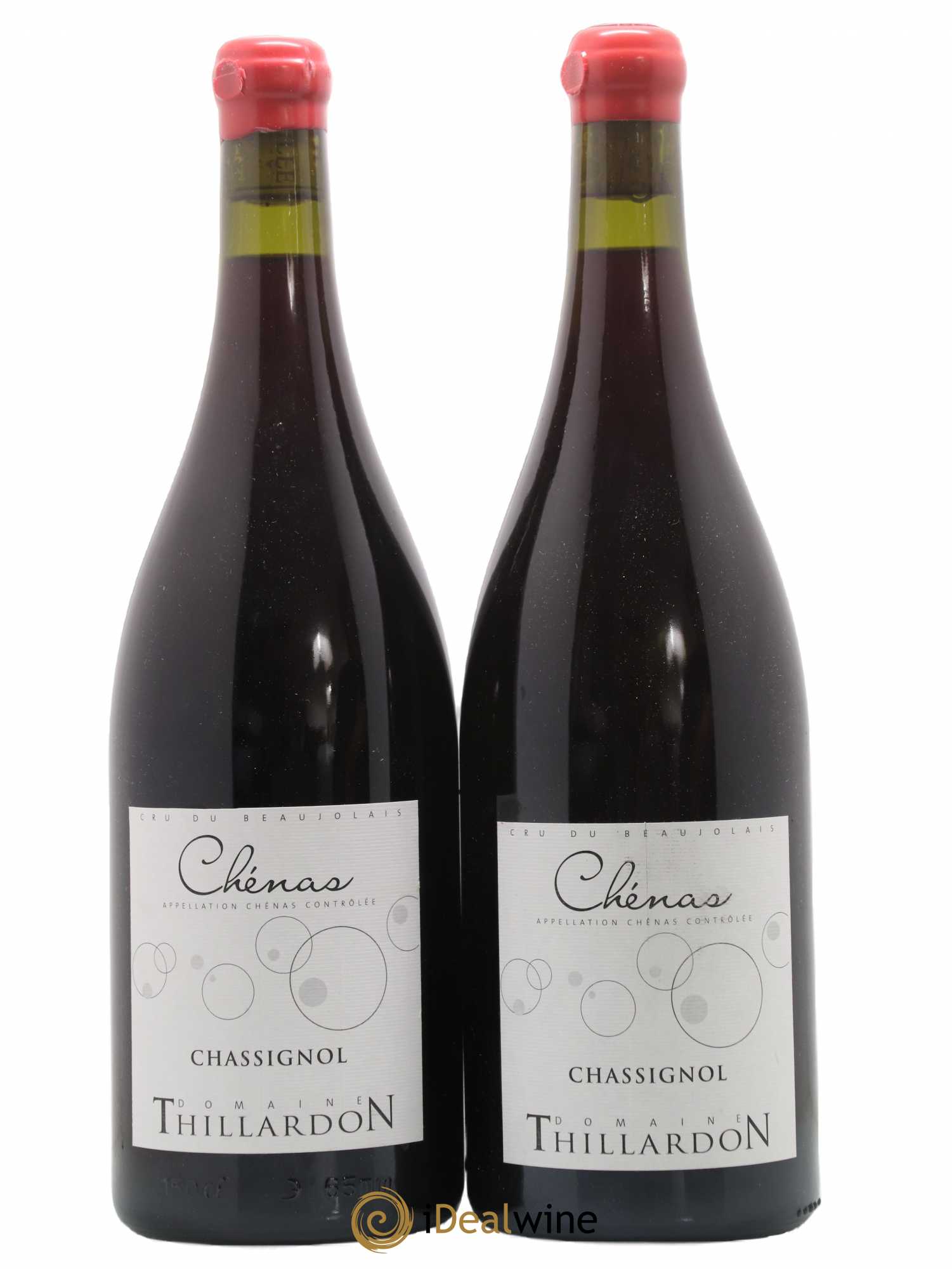 Chénas Chassignol Domaine Thillardon (sans prix de réserve) 2018 - Lot de 2 magnums - 0