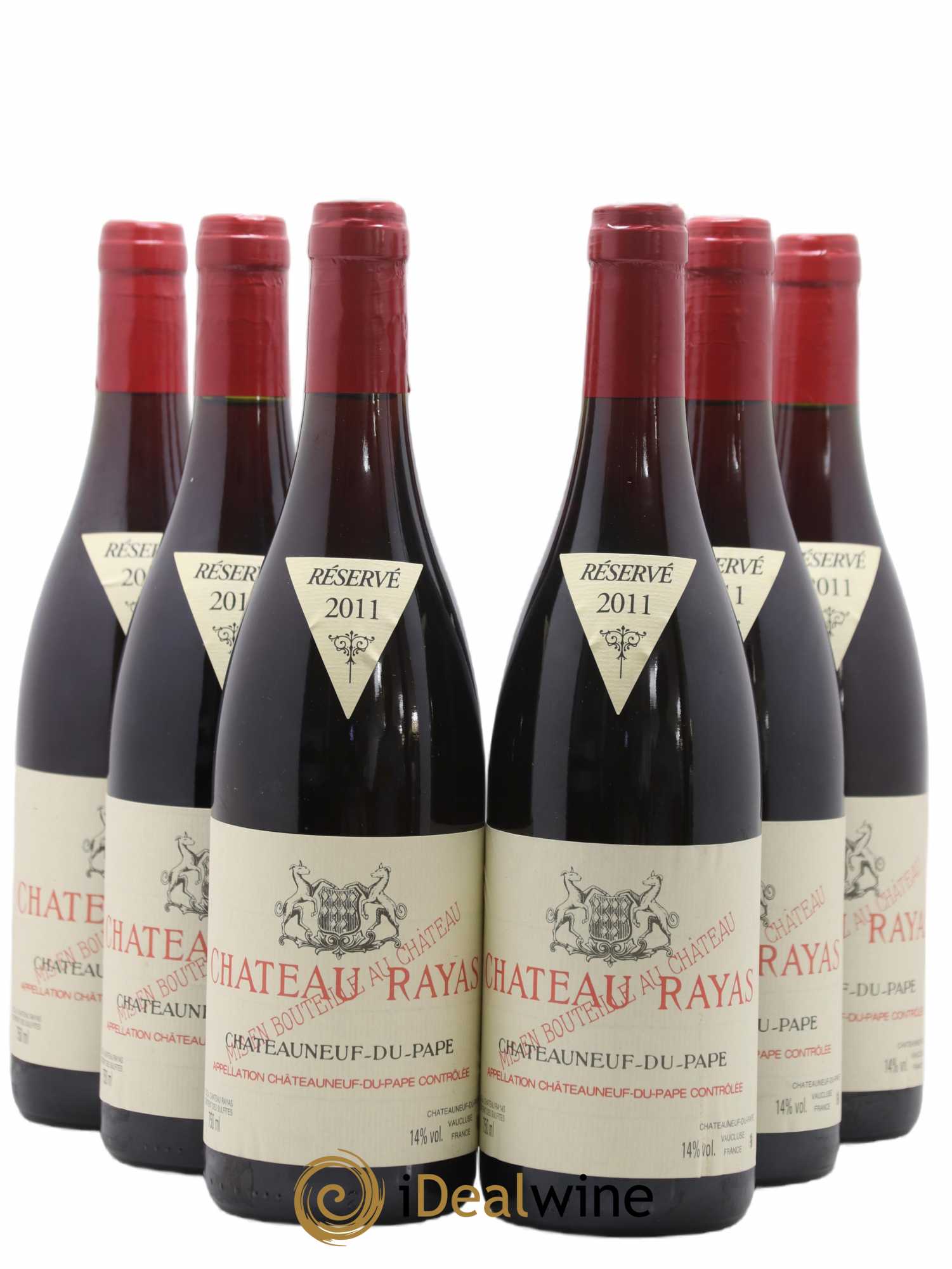 Châteauneuf-du-Pape Château Rayas Emmanuel Reynaud 2011 - Lot de 6 bouteilles - 0